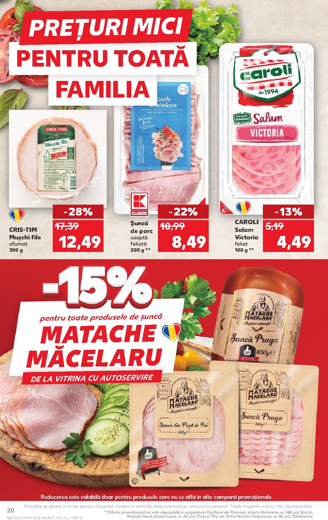 kaufland - Kaufland pliante pentru săptămâna viitoare de la miercuri 06.05.2026 până la marți 12.05.2026 - page: 20
