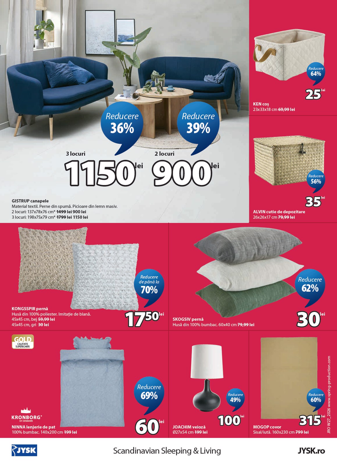 jysk - Brosura JYSK - Ofertele noastre curente valabilă de la joi 02.07.2026 până la sâmbătă 25.07.2026 - page: 9