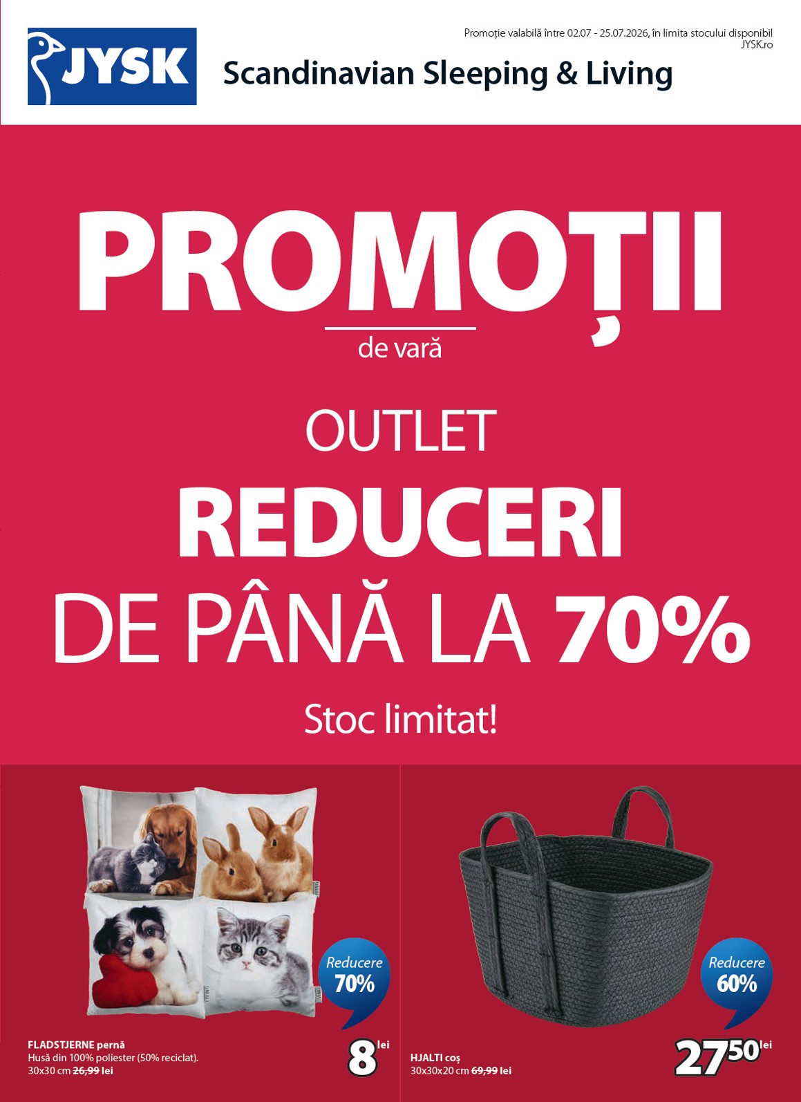 jysk - Brosura JYSK - Ofertele noastre curente valabilă de la joi 02.07.2026 până la sâmbătă 25.07.2026 - page: 2