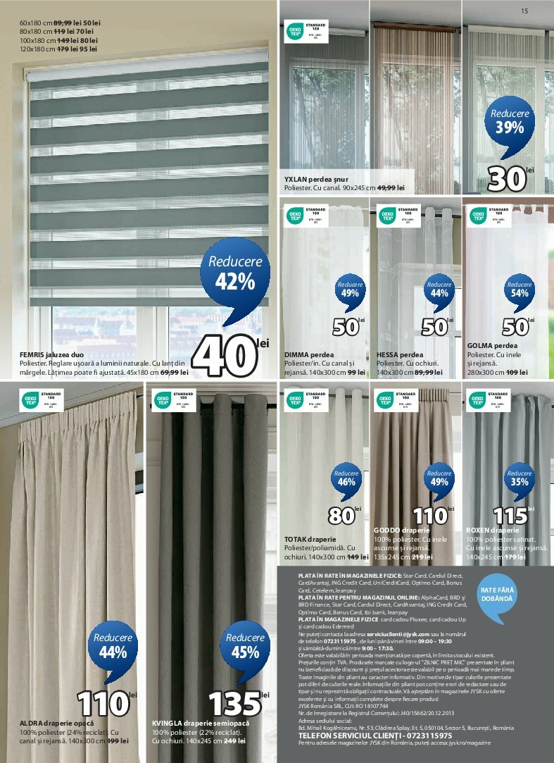 jysk - Catalog JYSK valabil din 04.08. până pe 26.08. - page: 15