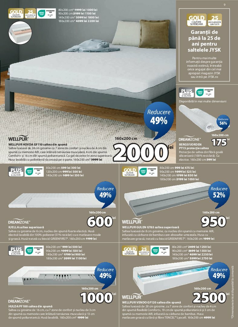 jysk - Catalog JYSK valabil din 04.08. până pe 26.08. - page: 9
