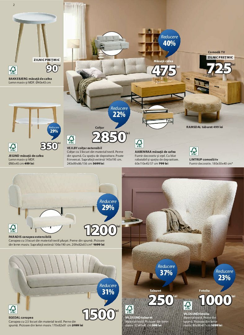 jysk - Catalog JYSK valabil din 04.08. până pe 26.08. - page: 2