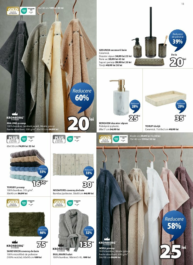 jysk - Catalog JYSK valabil din 04.08. până pe 26.08. - page: 13