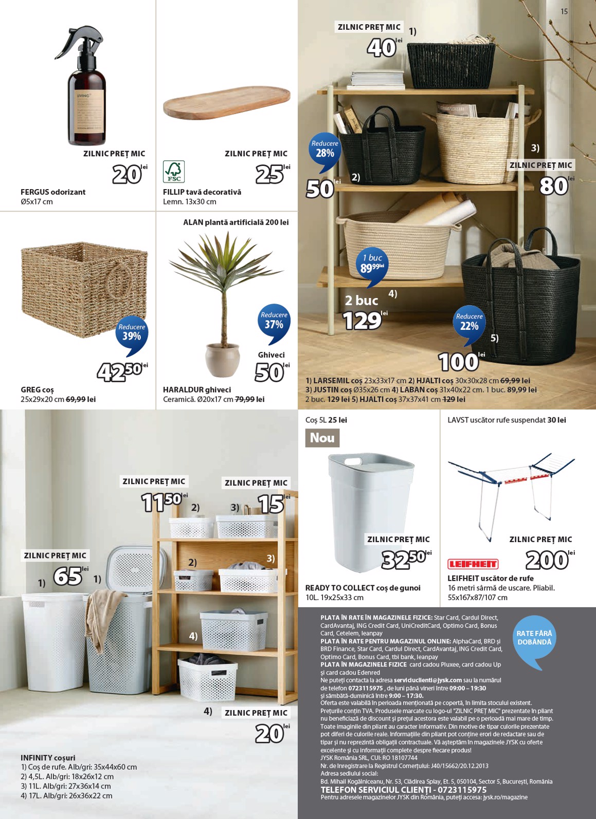 jysk - Catalog JYSK online – oferte valabile din 27.08. - page: 15