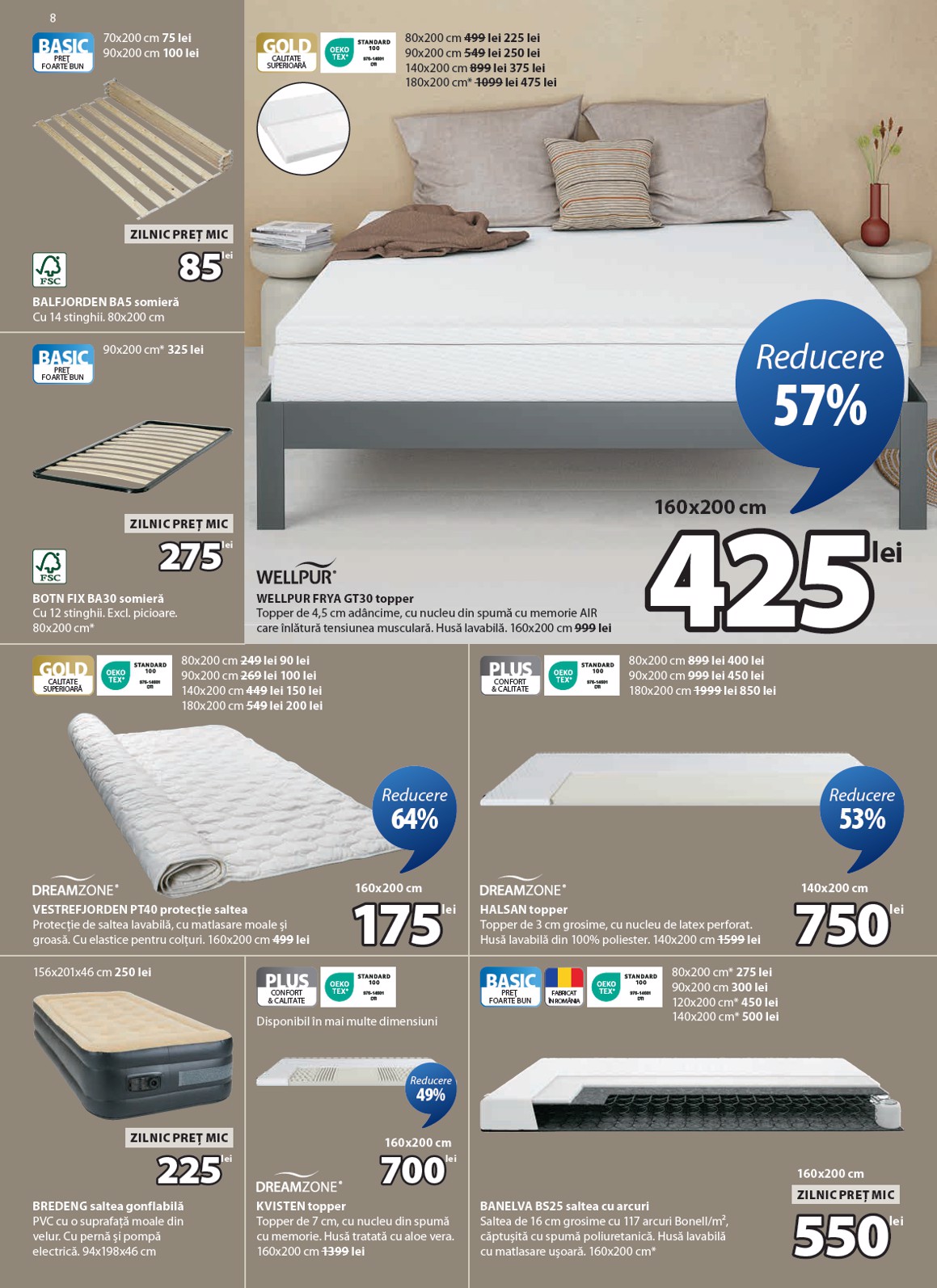 jysk - Catalog JYSK online – oferte valabile din 27.08. - page: 8