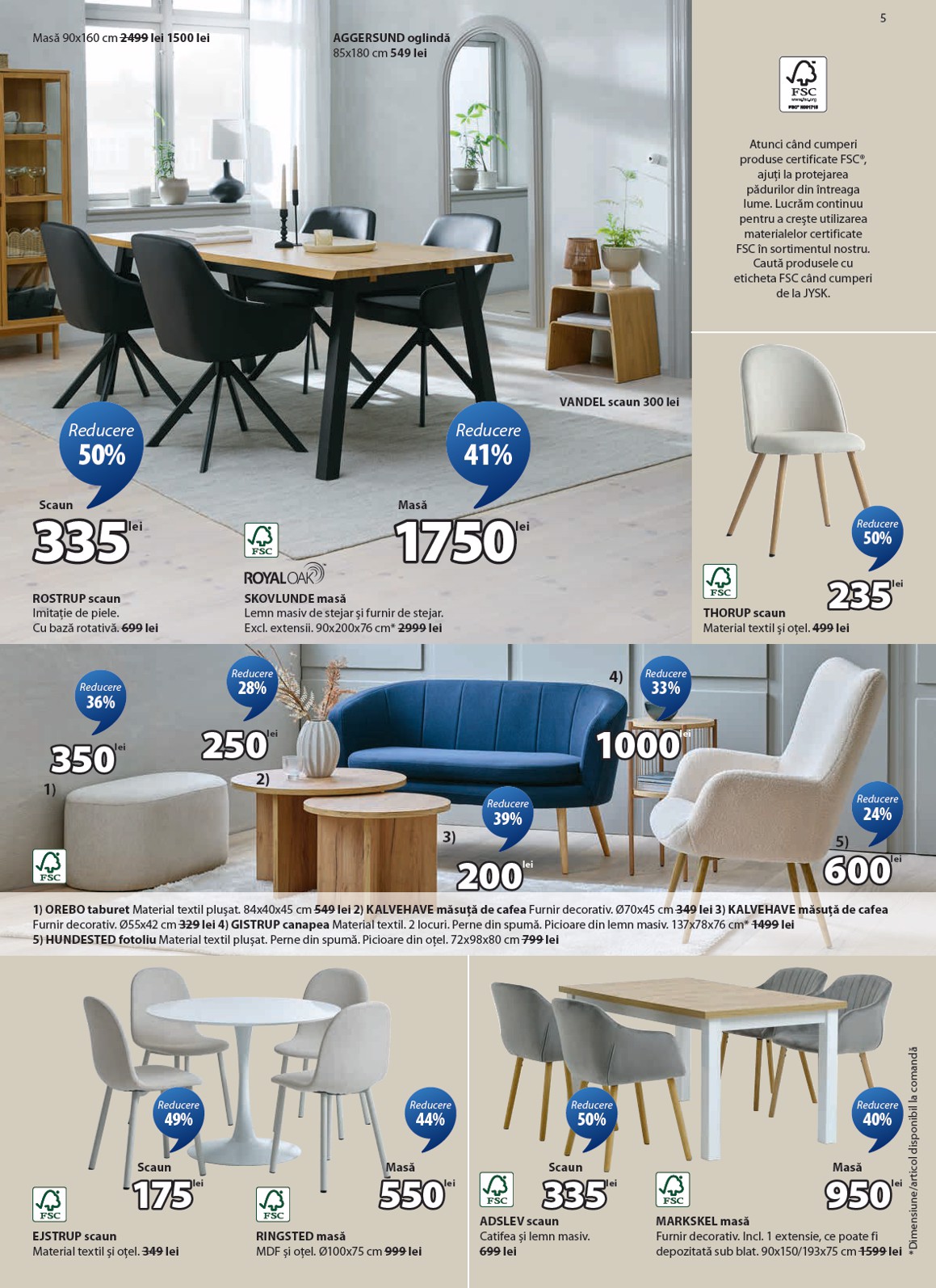 jysk - Catalog JYSK online – oferte valabile din 27.08. - page: 5