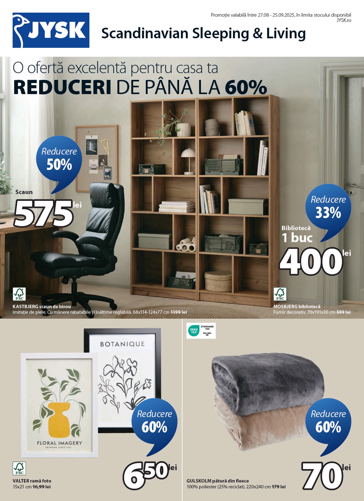 jysk - Catalog JYSK online – oferte valabile din 27.08.