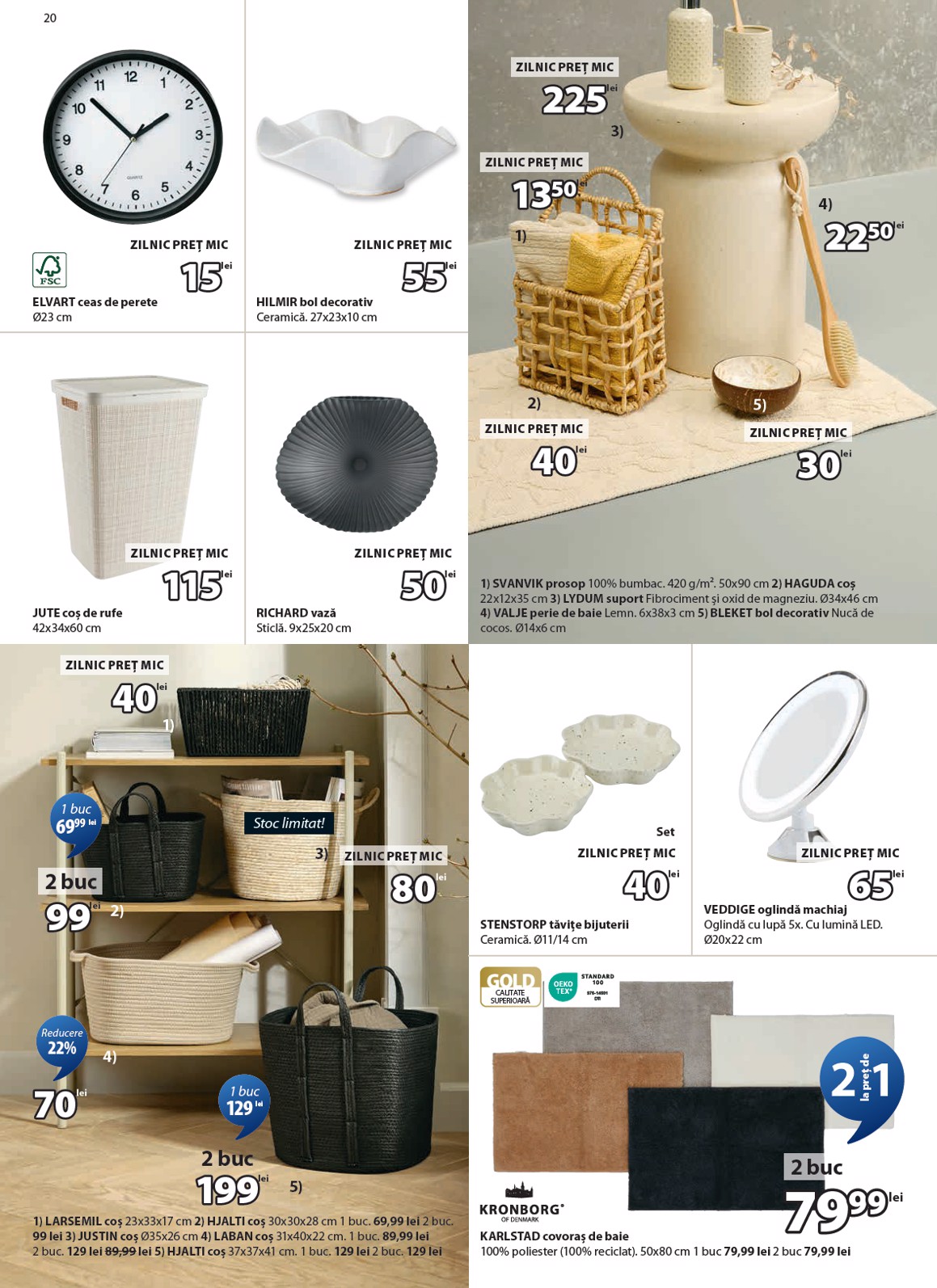 jysk - Catalog JYSK online – oferte valabile din 26.09. - page: 21