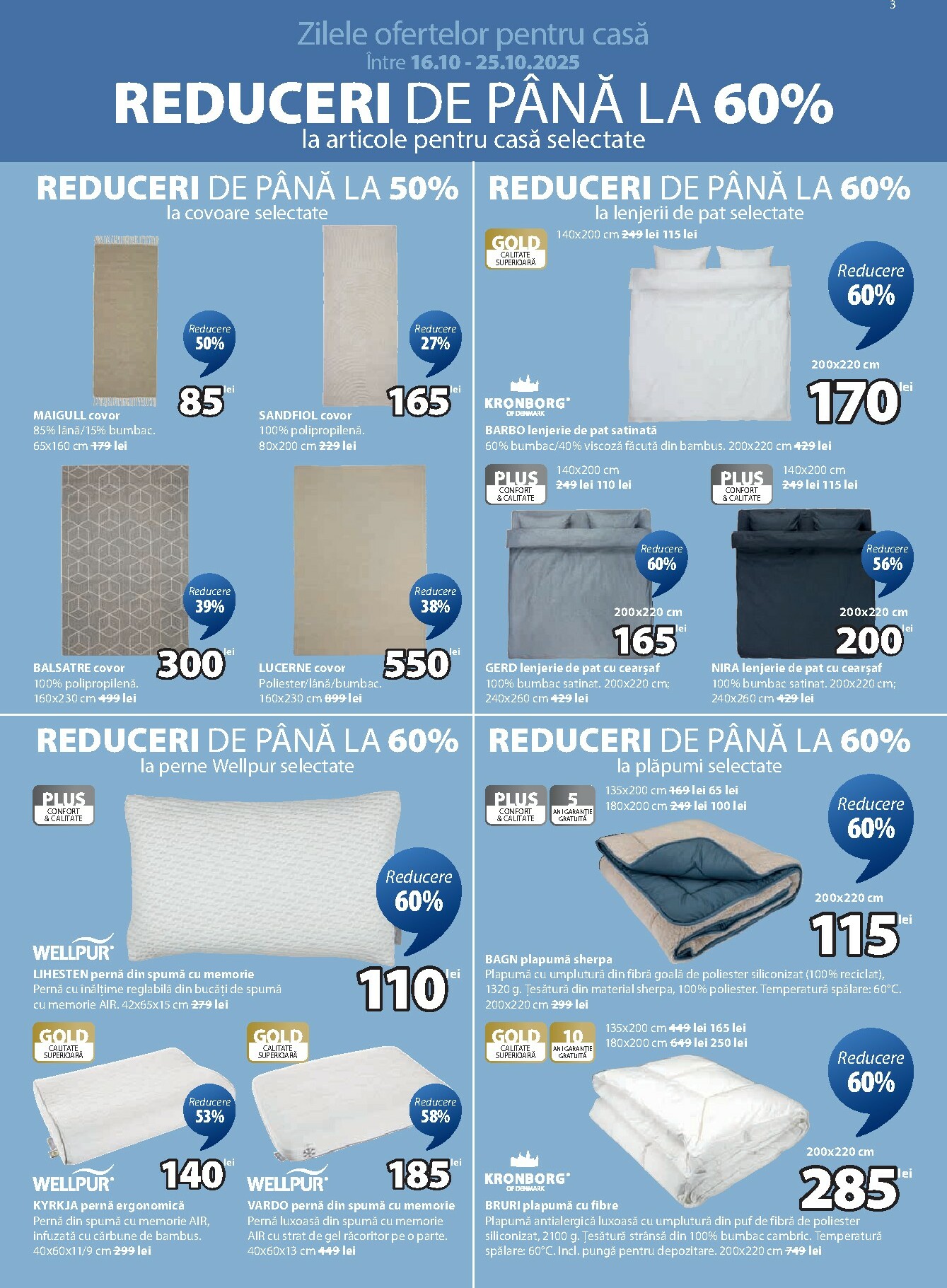 jysk - Catalog JYSK online – oferte valabile din 16.10. - page: 3