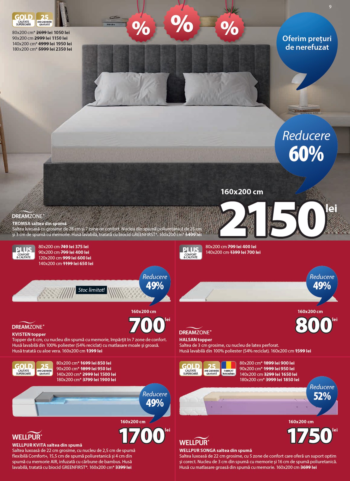 jysk - Catalog JYSK online – oferte valabile din 01.01. - page: 9