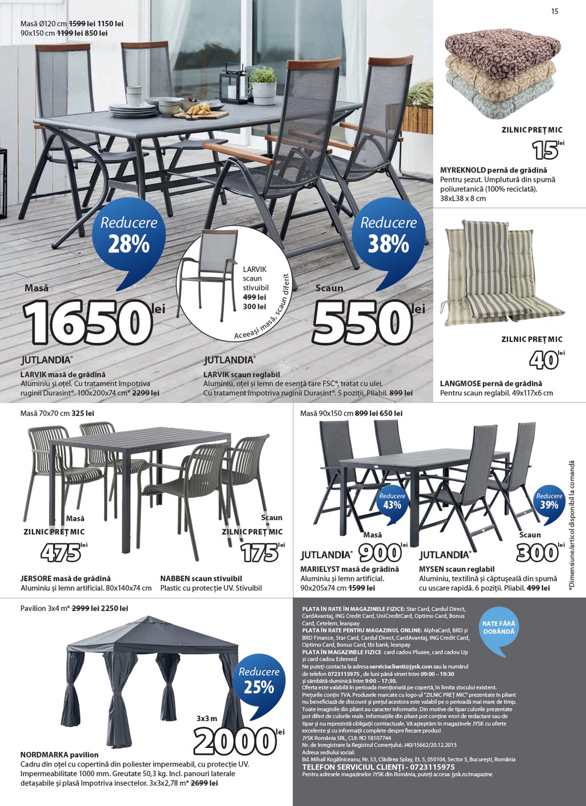 jysk - Catalog JYSK online – oferte valabile din 23.02.2026 - page: 15