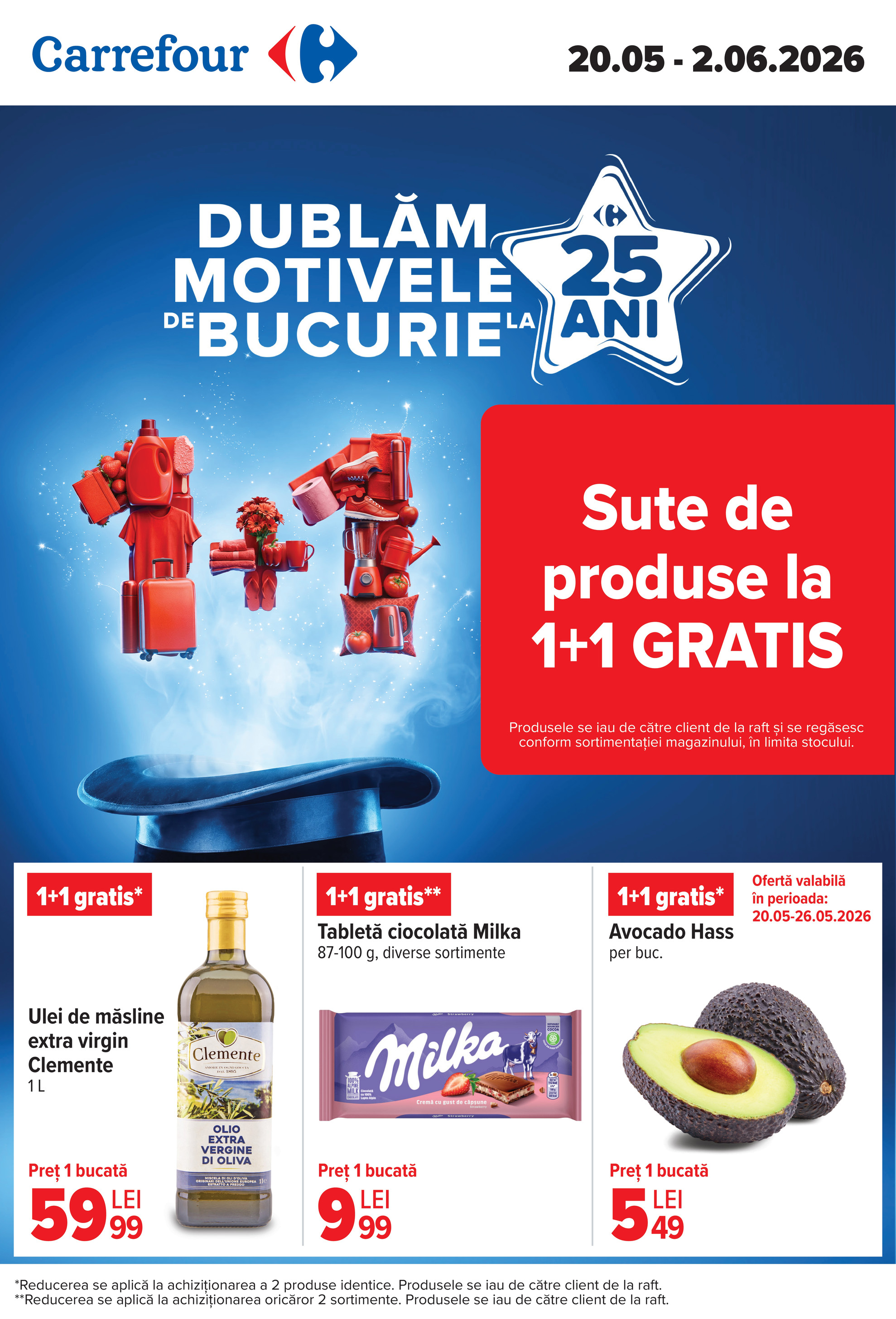 carrefour - Brosura Carrefour - Cata 18 HYPER Food Aniversar 2 20.05-2.06.2026 valabilă de la miercuri 20.05.2026 până la marți 02.06.2026