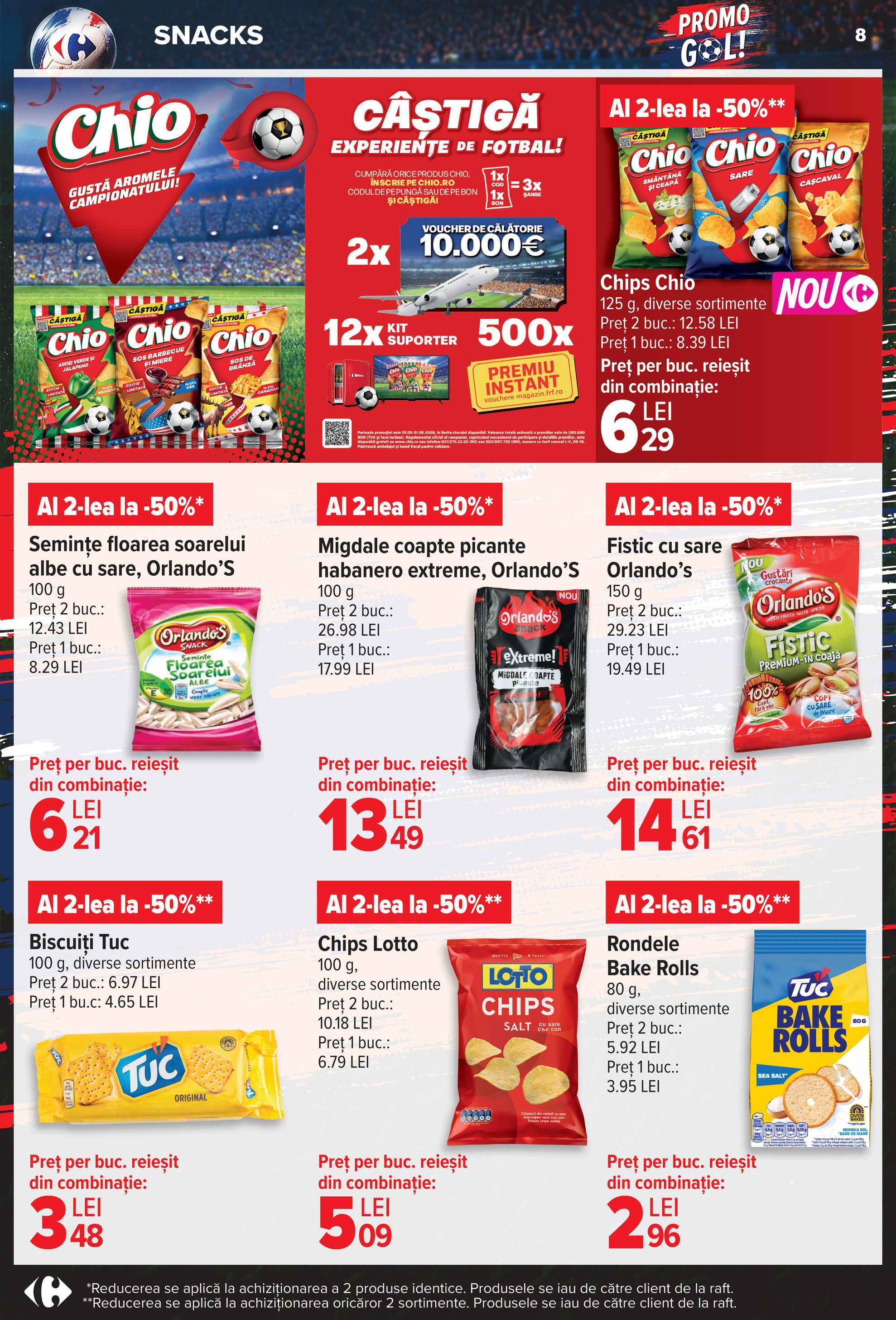 carrefour - Brosura Carrefour - Promo Gol valabilă de la miercuri 03.06.2026 până la marți 16.06.2026 - page: 8