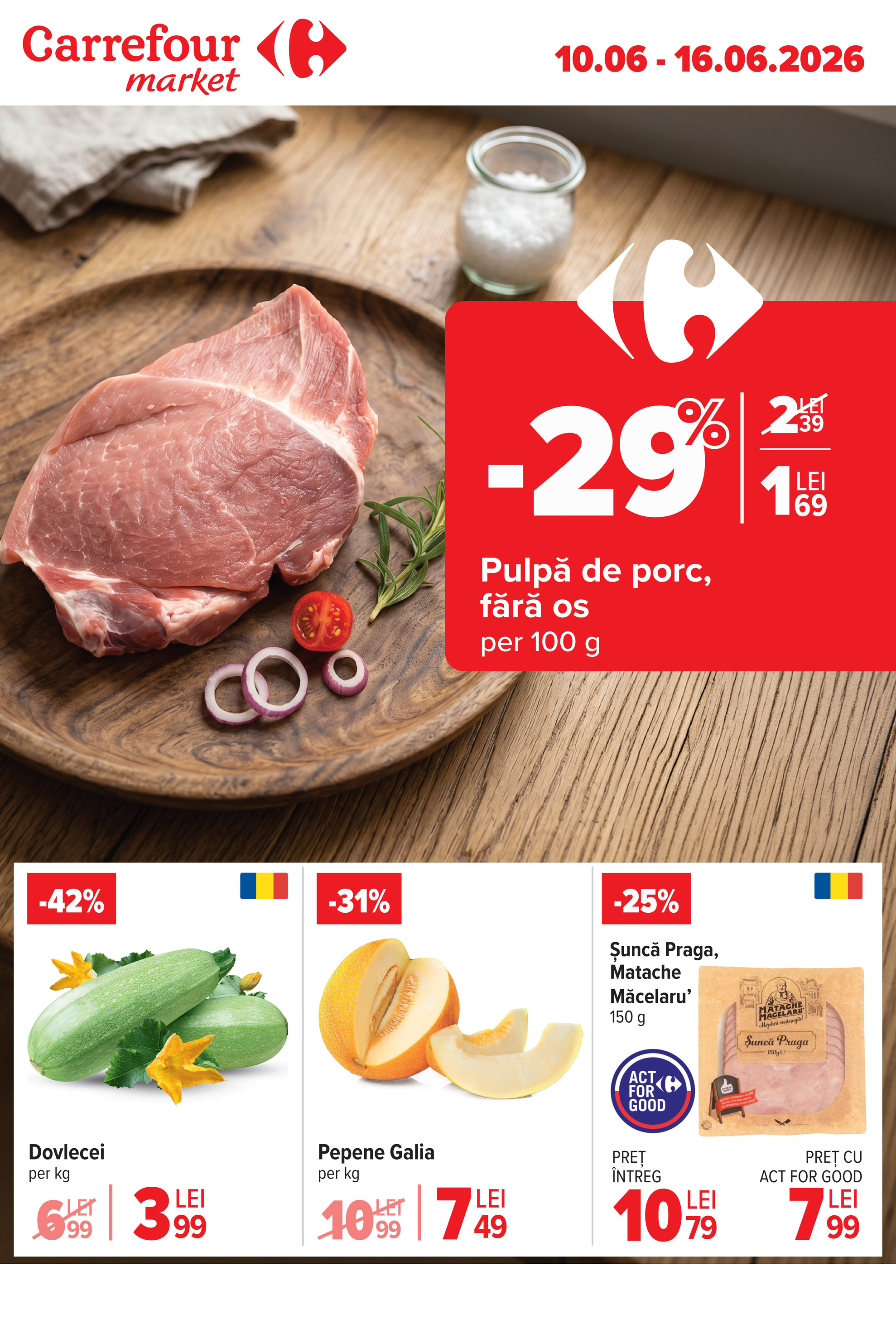 carrefour - Brosura Carrefour - Market valabilă de la miercuri 10.06.2026 până la marți 16.06.2026