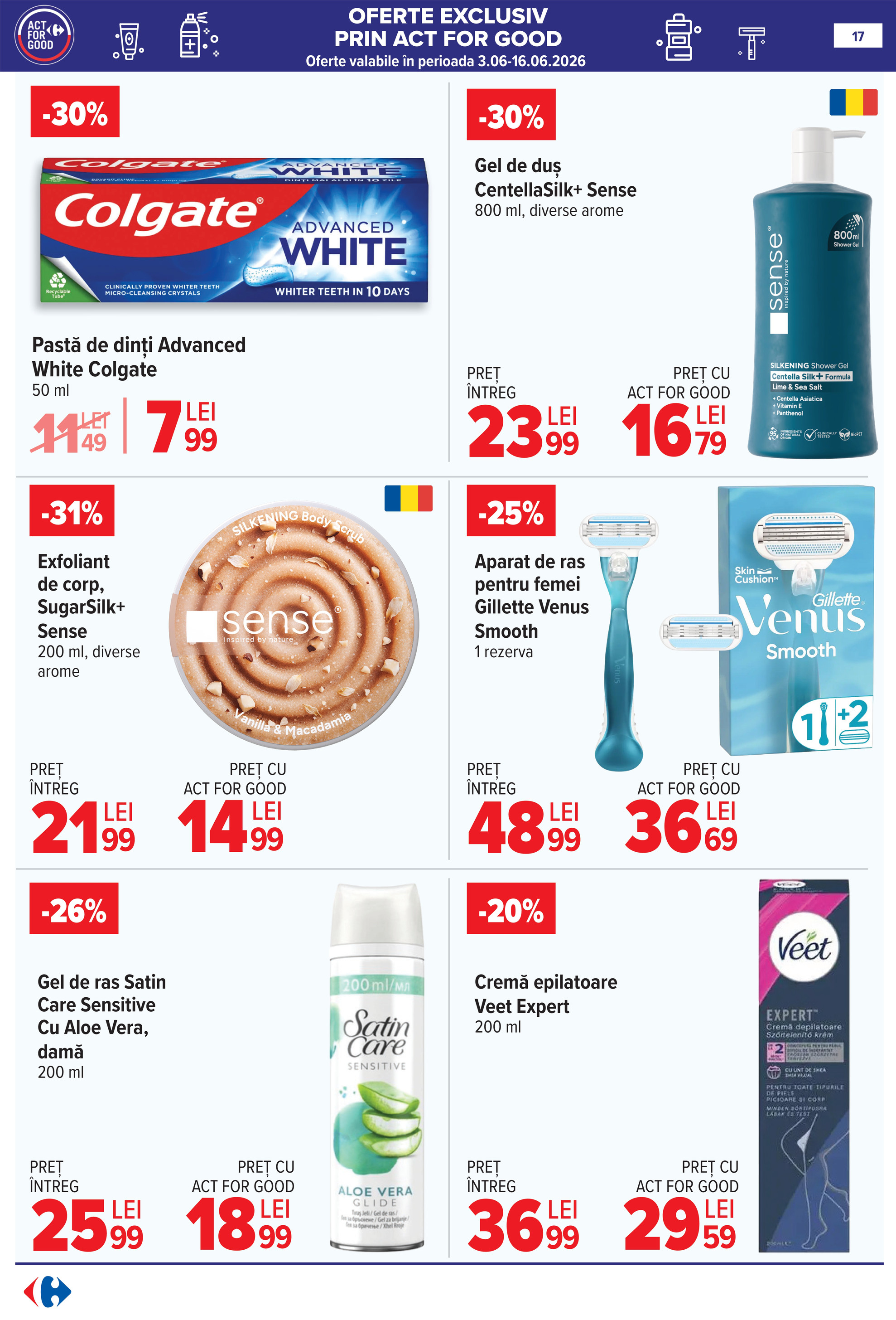 carrefour - Brosura Carrefour - 21B. HYPER SP TRAVELLING & BEACH & COSMETICS 16-30.17.2026 valabilă de la miercuri 17.06.2026 până la marți 30.06.2026 - page: 17