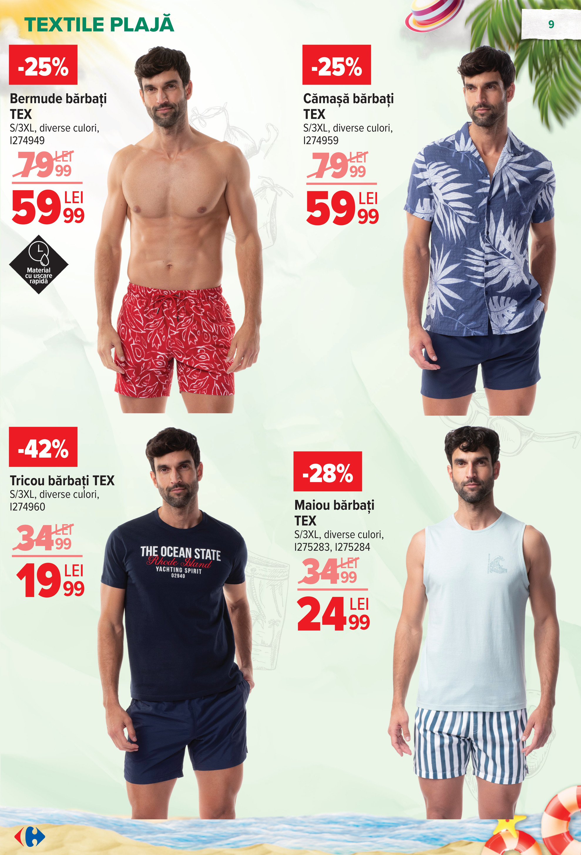 carrefour - Brosura Carrefour - 21B. HYPER SP TRAVELLING & BEACH & COSMETICS 16-30.17.2026 valabilă de la miercuri 17.06.2026 până la marți 30.06.2026 - page: 9