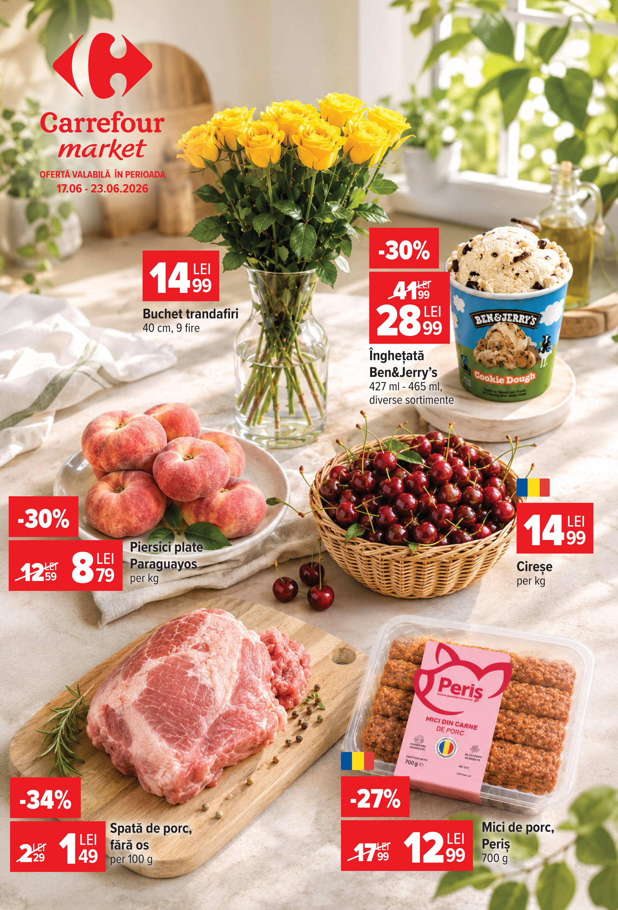 carrefour - Brosura Carrefour Market valabilă de la miercuri 17.06.2026 până la marți 23.06.2026