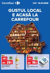 carrefour - Brosura Carrefour - Gustul Local valabilă de la miercuri 01.07.2026 până la marți 14.07.2026