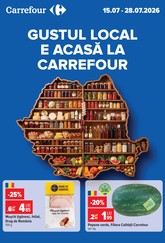 carrefour - Brosura Carrefour - Gustul Local valabilă de la miercuri 15.07.2026 până la marți 28.07.2026