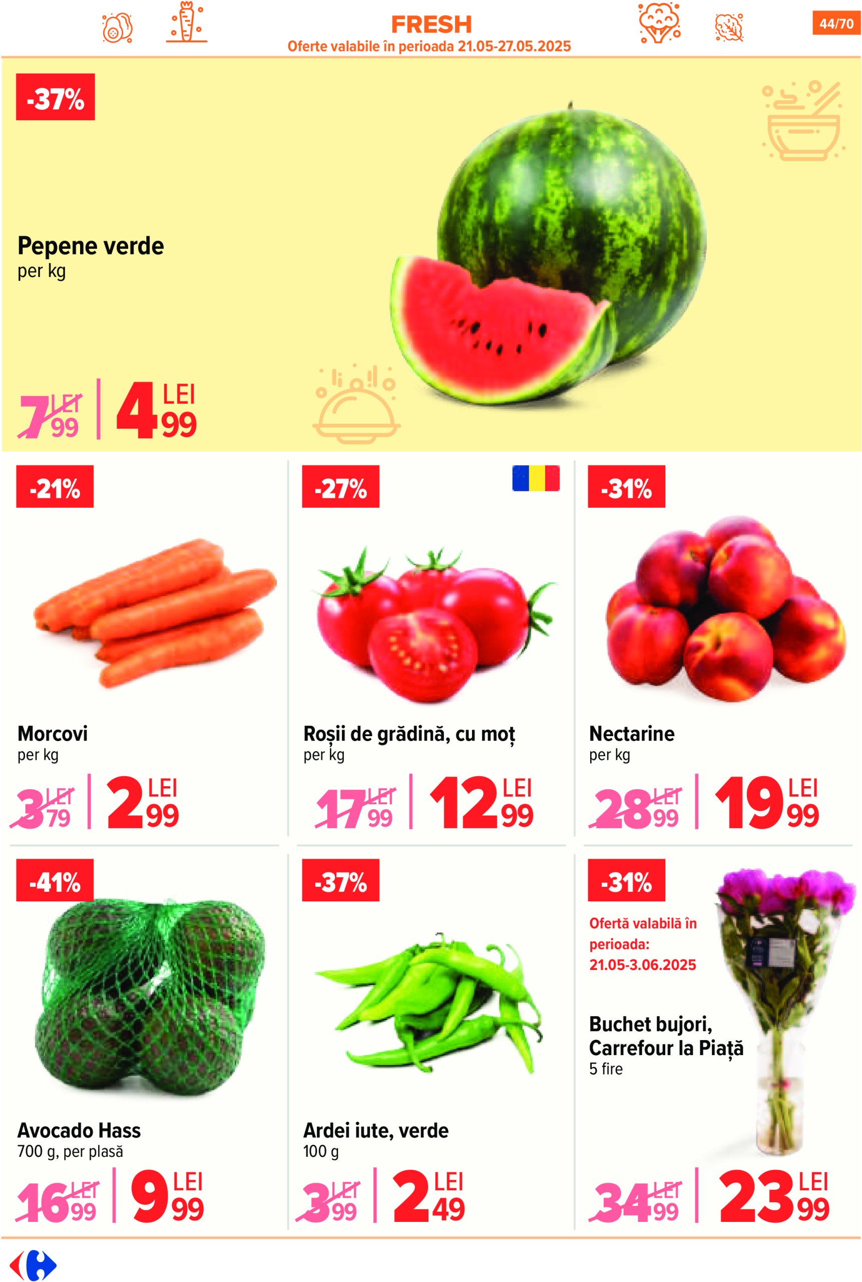 carrefour - Catalog Carrefour valabil din 21.05. - 03.06. - page: 44 carrefour - Catalog Carrefour valabil din 21.05. - 03.06. - page: 44