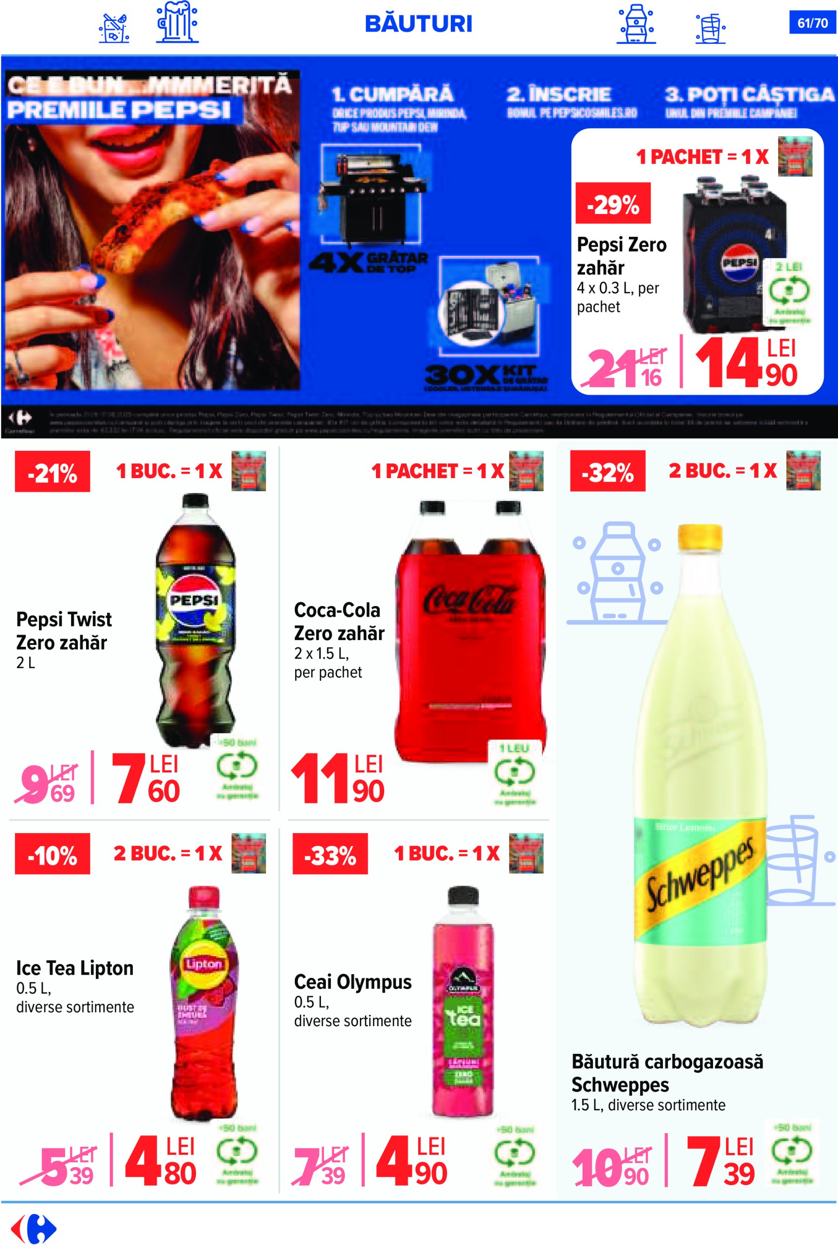 carrefour - Catalog Carrefour valabil din 21.05. - 03.06. - page: 61 carrefour - Catalog Carrefour valabil din 21.05. - 03.06. - page: 61