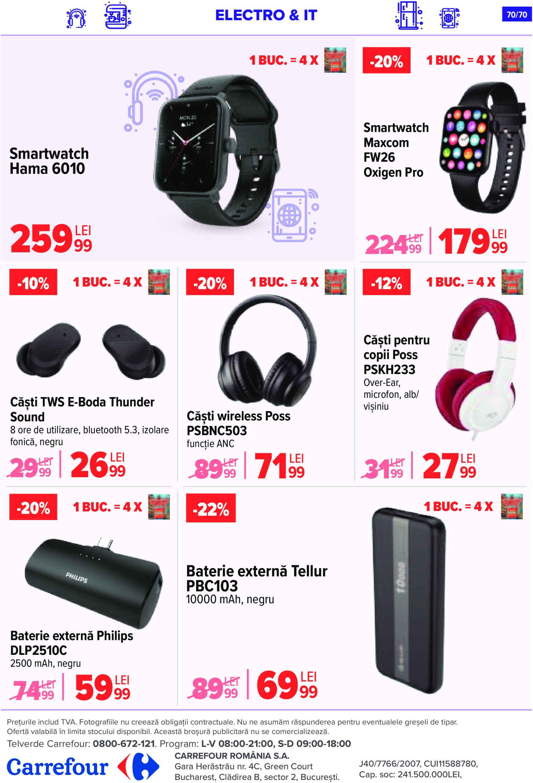 carrefour - Catalog Carrefour valabil din 21.05. - 03.06. - page: 70 carrefour - Catalog Carrefour valabil din 21.05. - 03.06. - page: 70