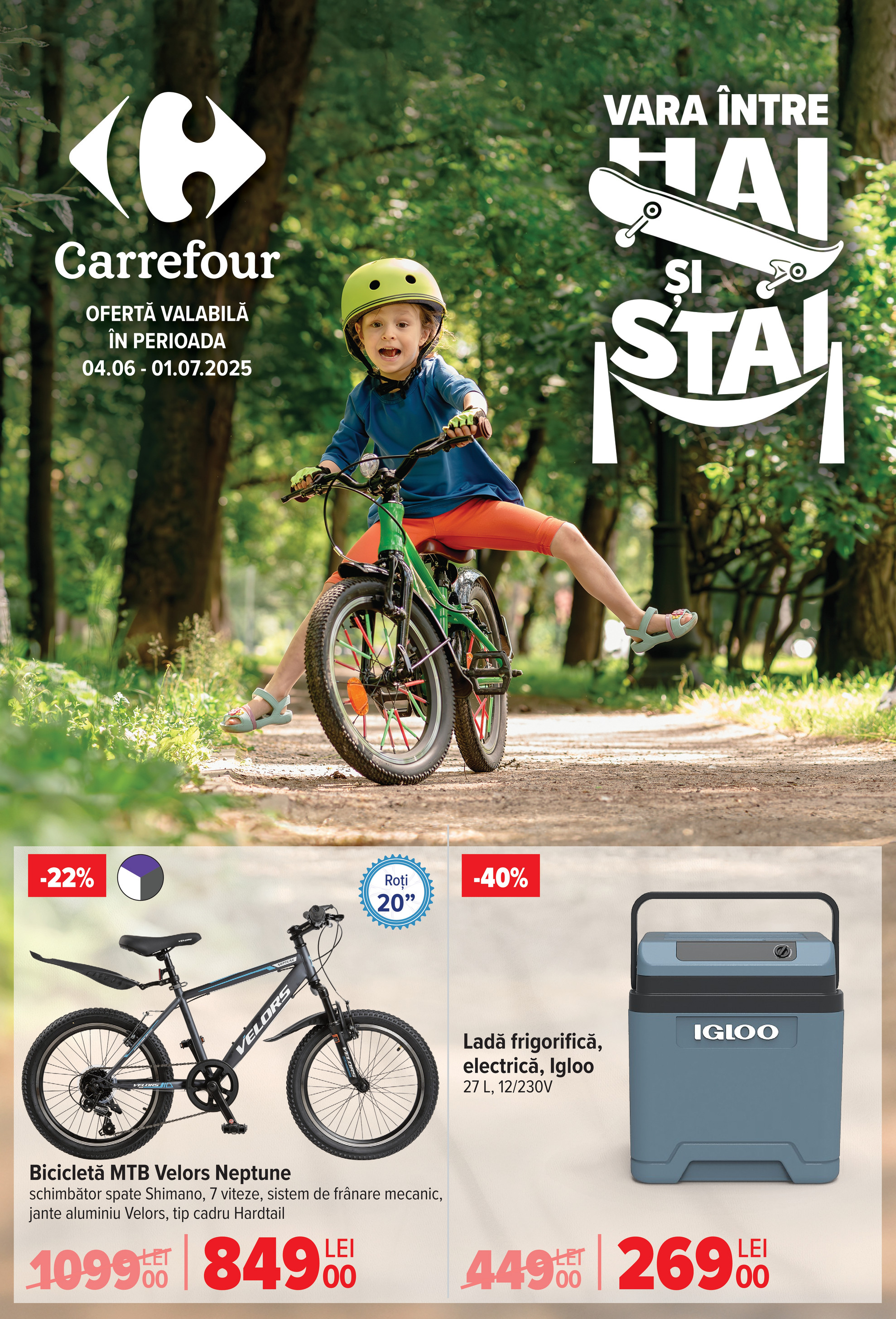 carrefour - Catalog Carrefour - Outdoor valabil din 04.06. până pe 01.07. - page: 1