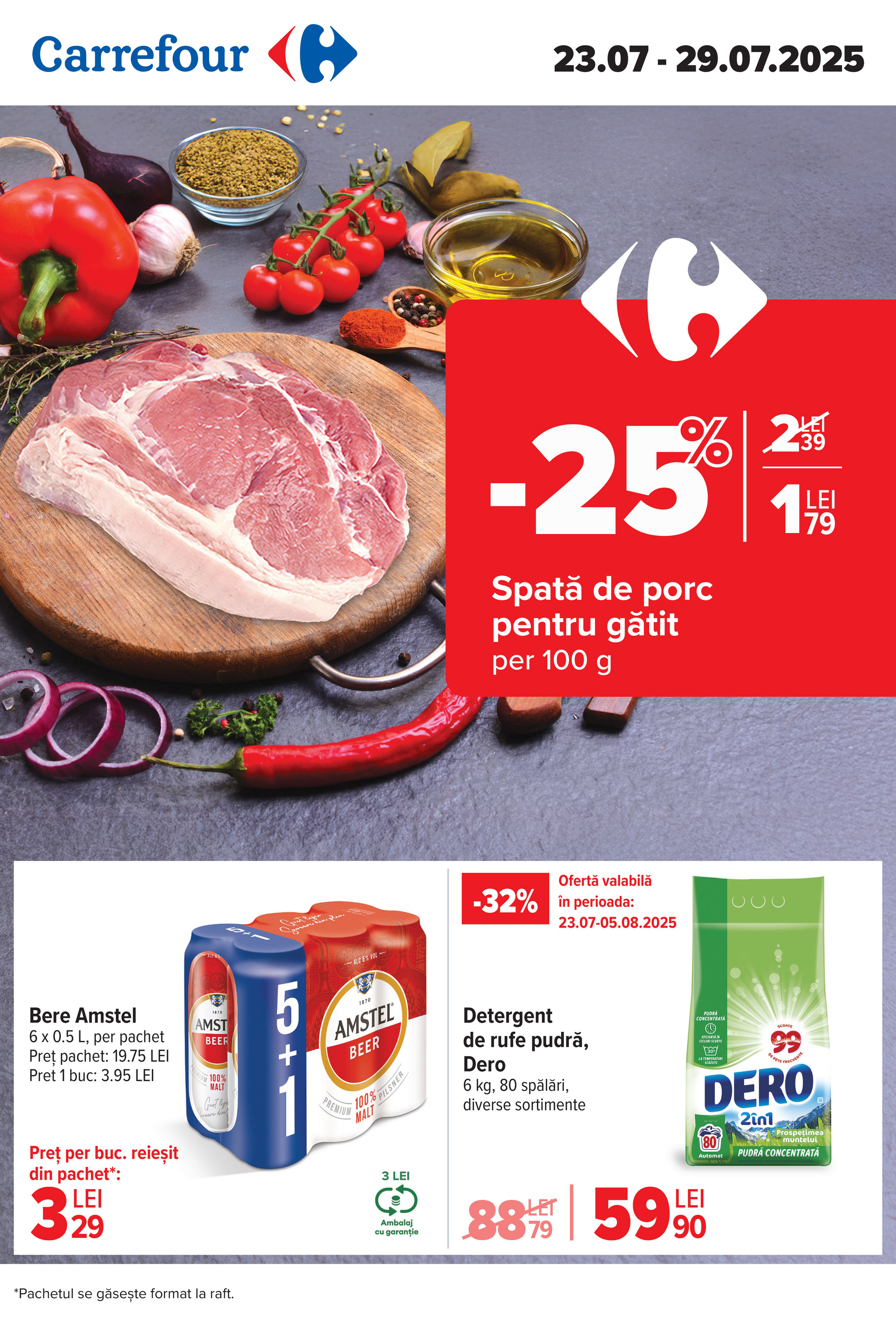 carrefour - Catalog Carrefour valabil din 23.07. până pe 29.07.