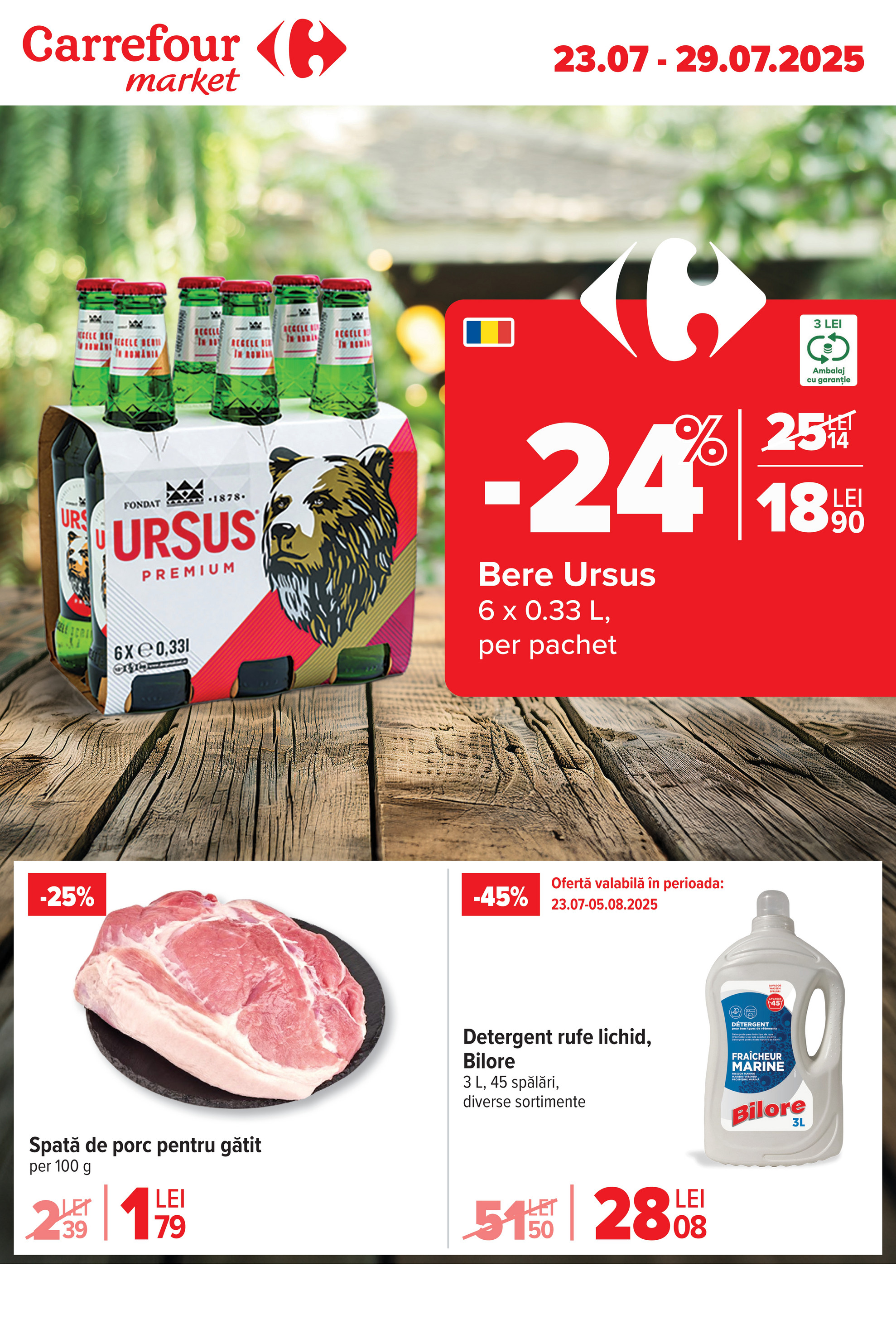 carrefour - Catalog Carrefour Market valabil din 23.07. până pe 29.07.