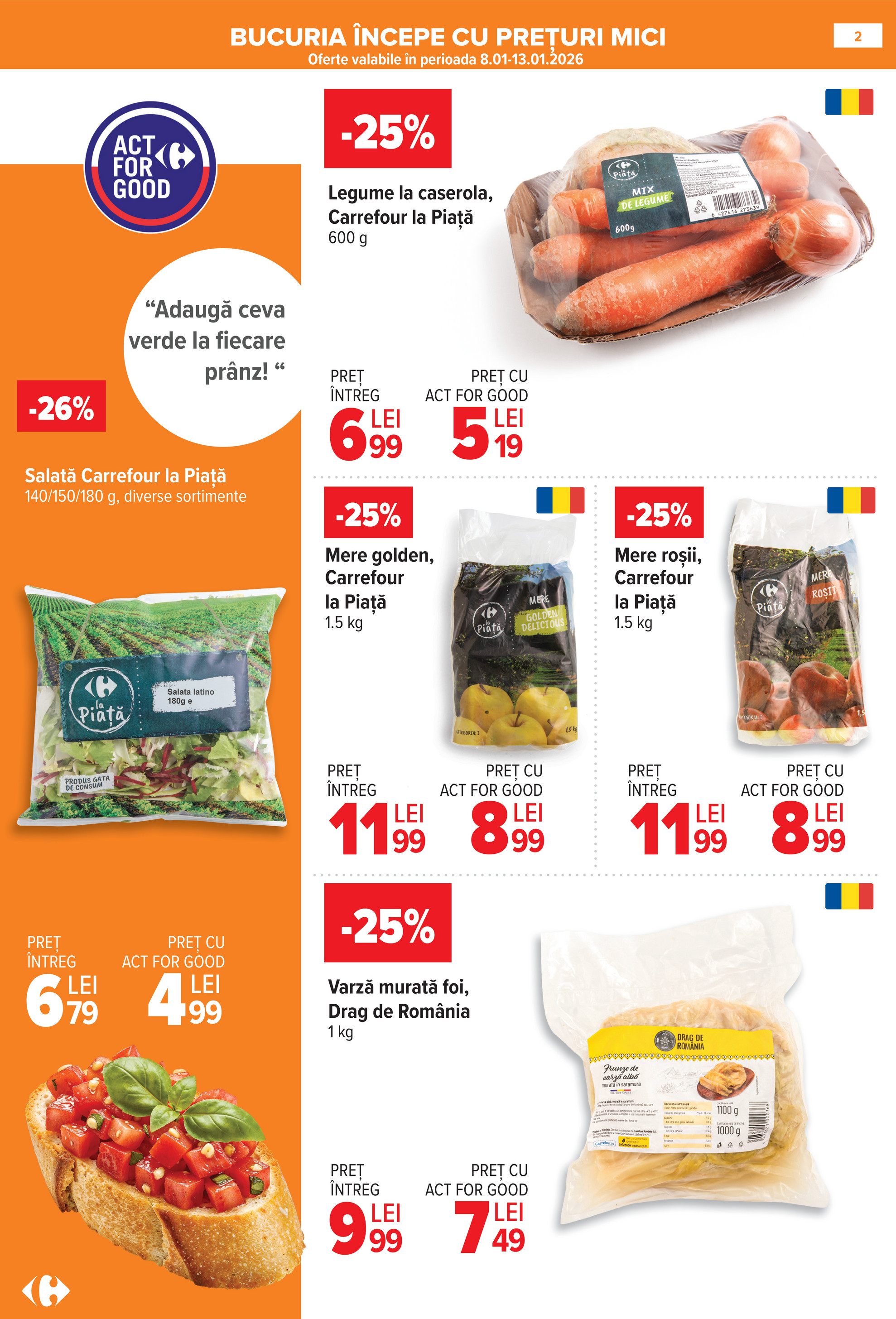 carrefour - Catalog Carrefour - Bucuria online – oferte valabile din 08.01. - page: 2