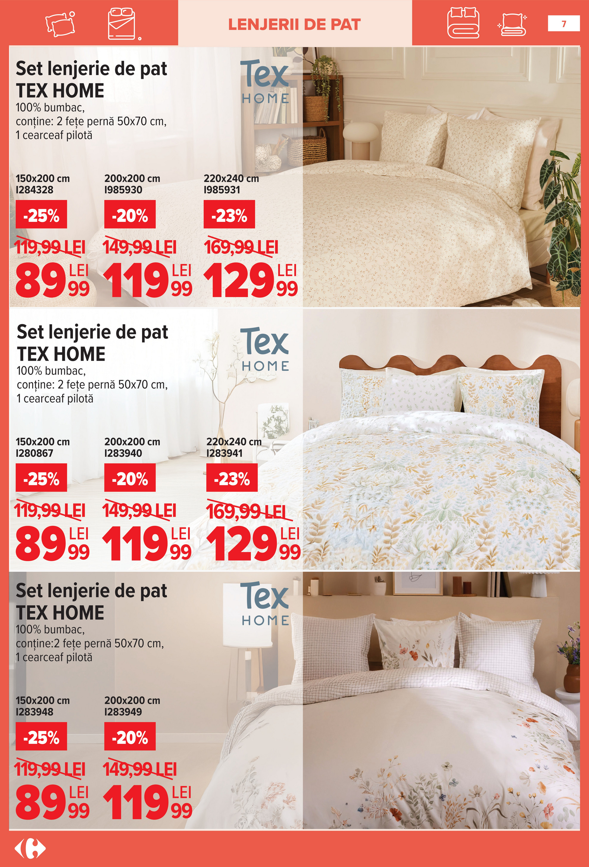 carrefour - Catalog Carrefour - Tex Home online – oferte valabile din 14.01. - page: 7