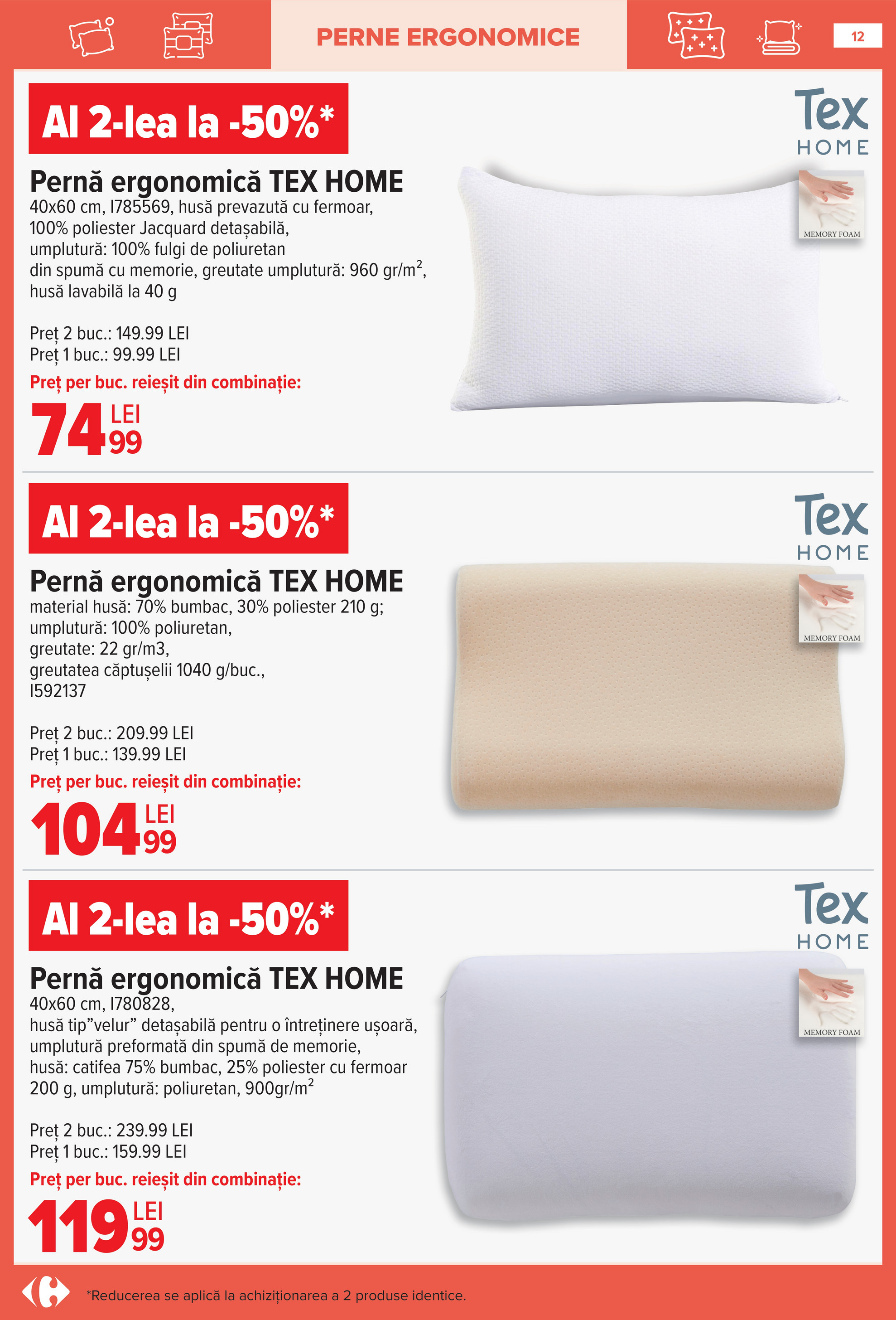 carrefour - Catalog Carrefour - Tex Home online – oferte valabile din 14.01. - page: 12