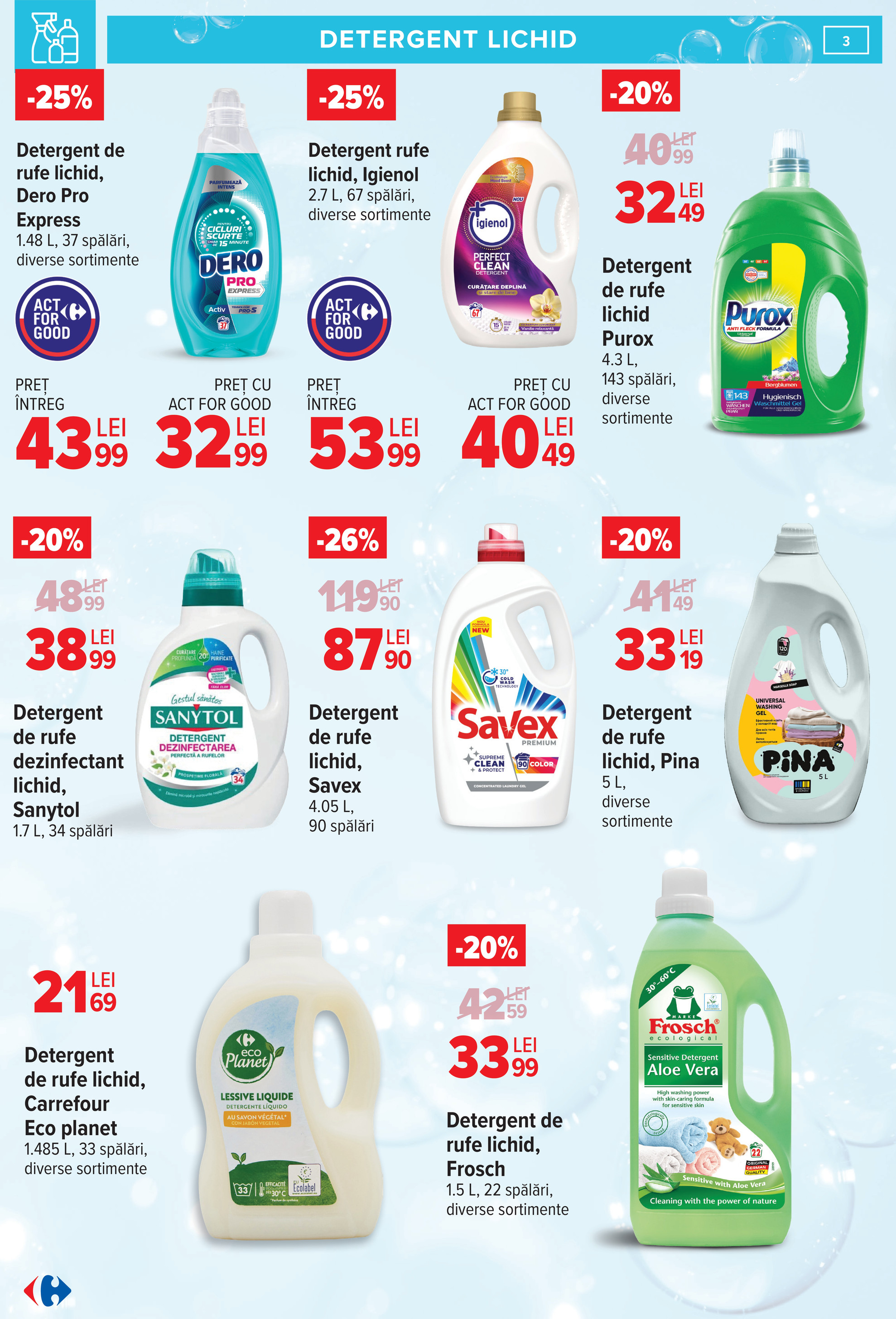 carrefour - Catalog Carrefour - Curatenie online – oferte valabile din 09.03.2026 - page: 3