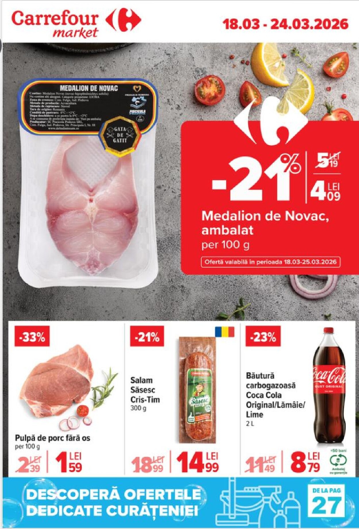 carrefour - Catalog Carrefour Market online – oferte valabile din 18.03.2026 - page: 1