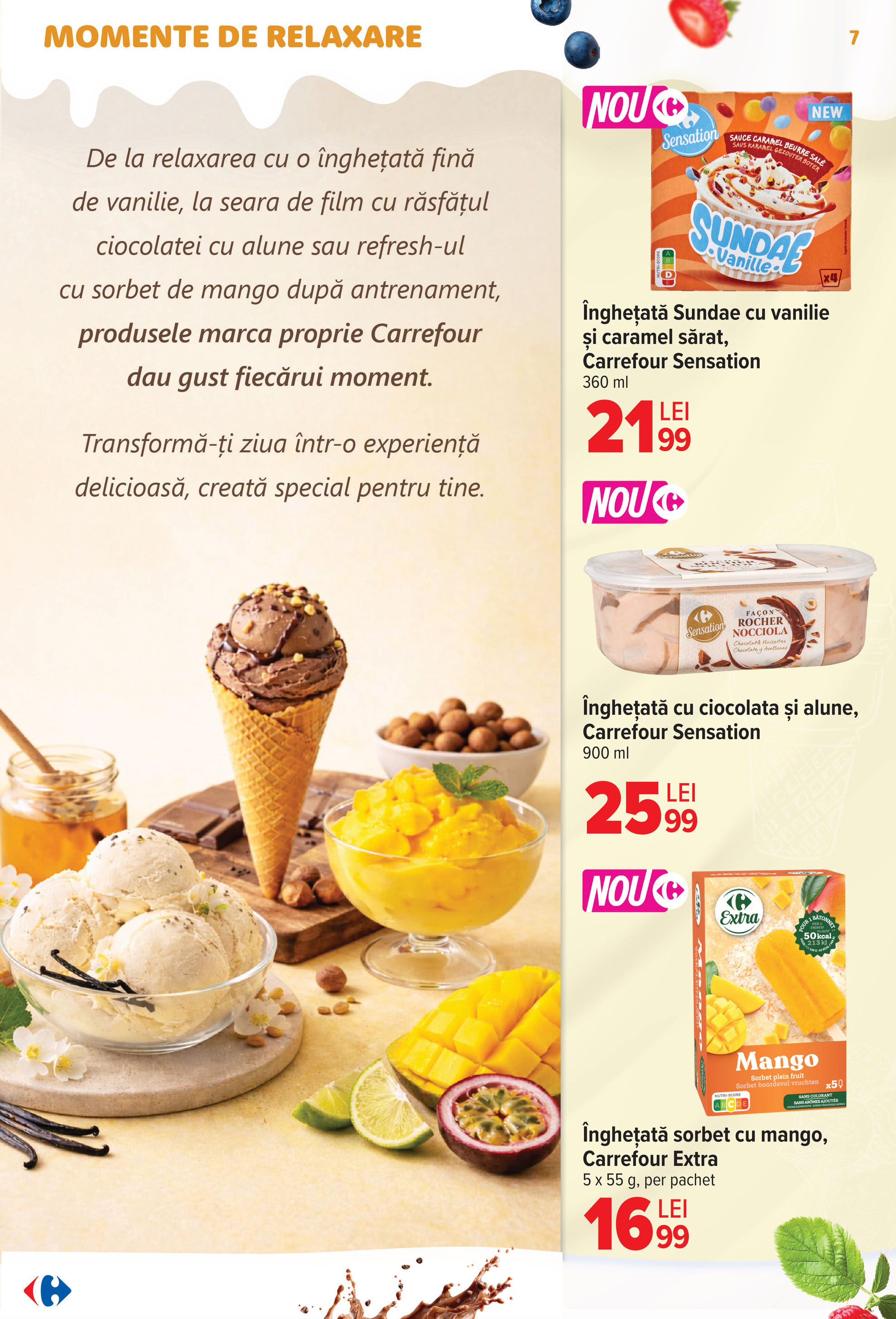carrefour - Brosura Carrefour - Ice Cream valabilă de la miercuri 22.04.2026 până la marți 05.05.2026 - page: 7