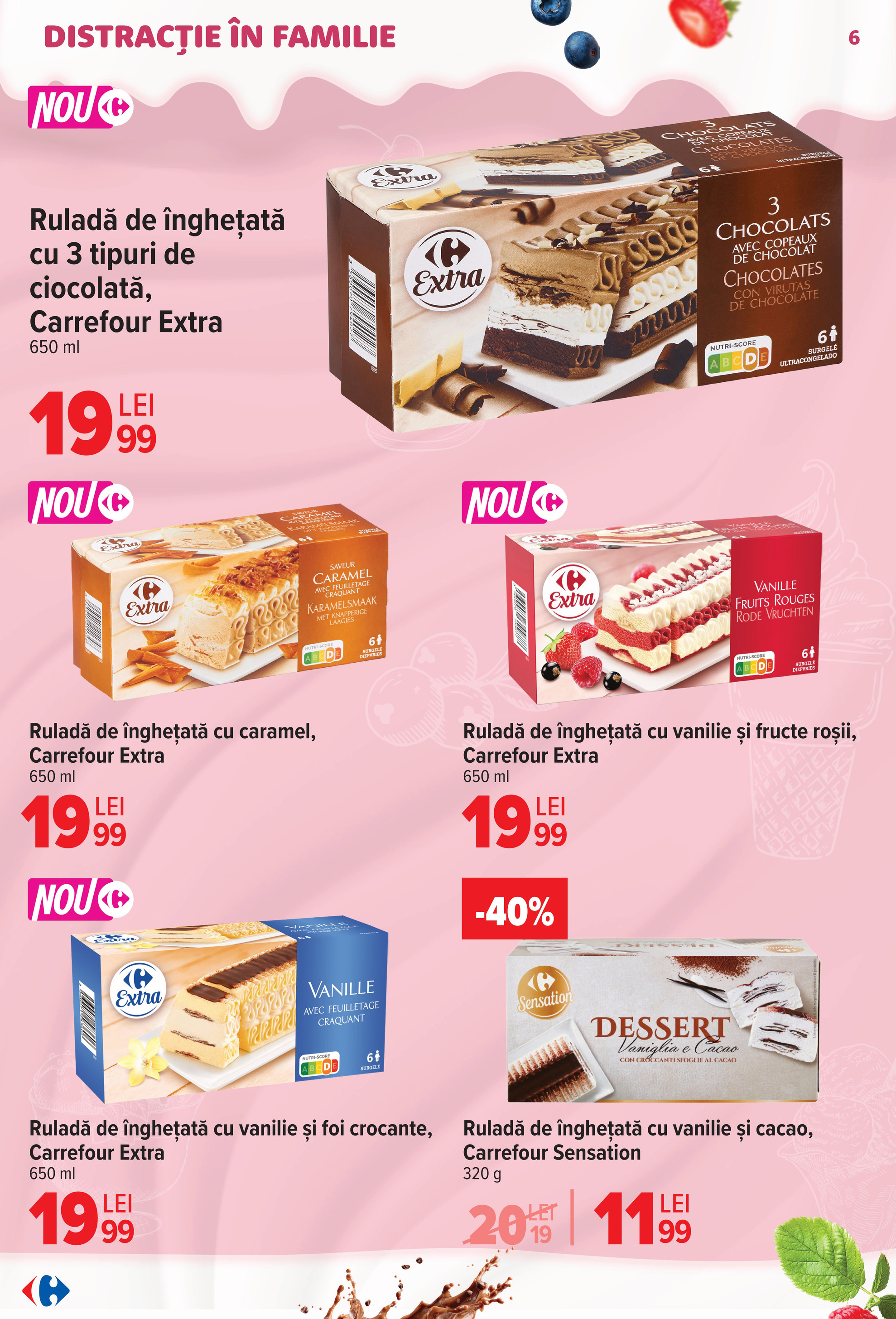 carrefour - Brosura Carrefour - Ice Cream valabilă de la miercuri 22.04.2026 până la marți 05.05.2026 - page: 6