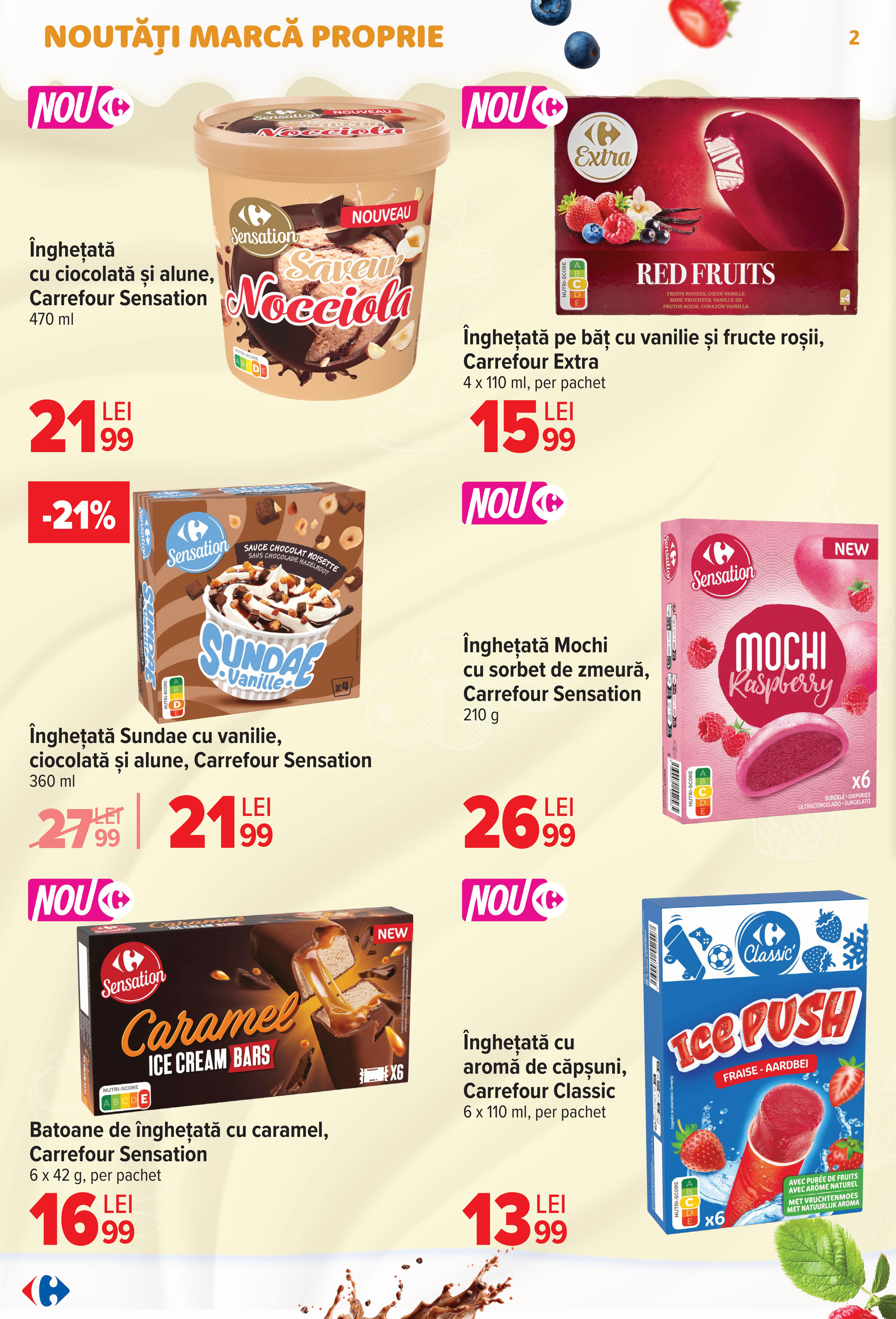 carrefour - Brosura Carrefour - Inghetata valabilă de la miercuri 06.05.2026 până la marți 19.05.2026 - page: 2