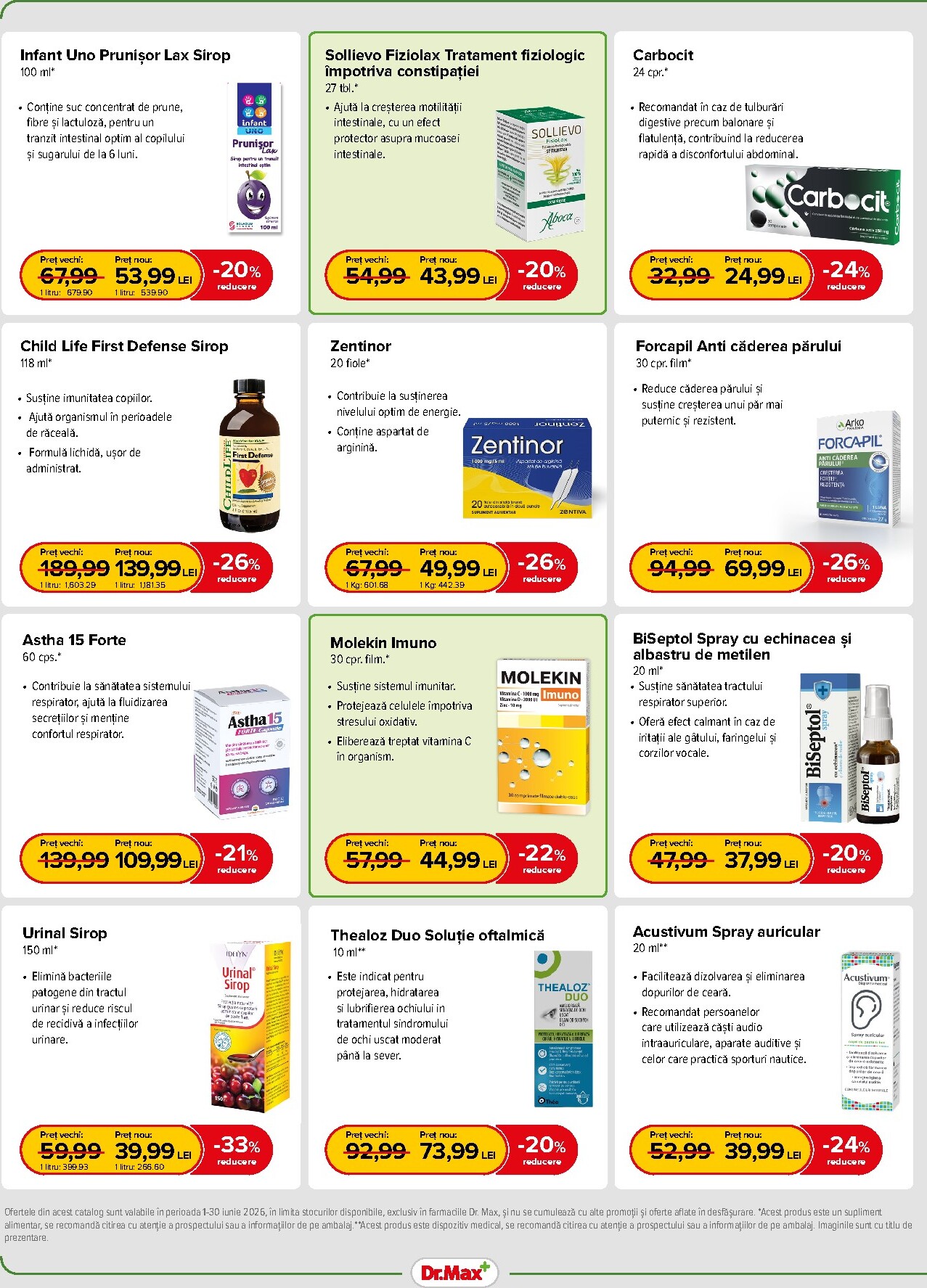 dr-max - Brosura Dr. Max - Farmacie valabilă de la luni 01.06.2026 până la marți 30.06.2026 - page: 6