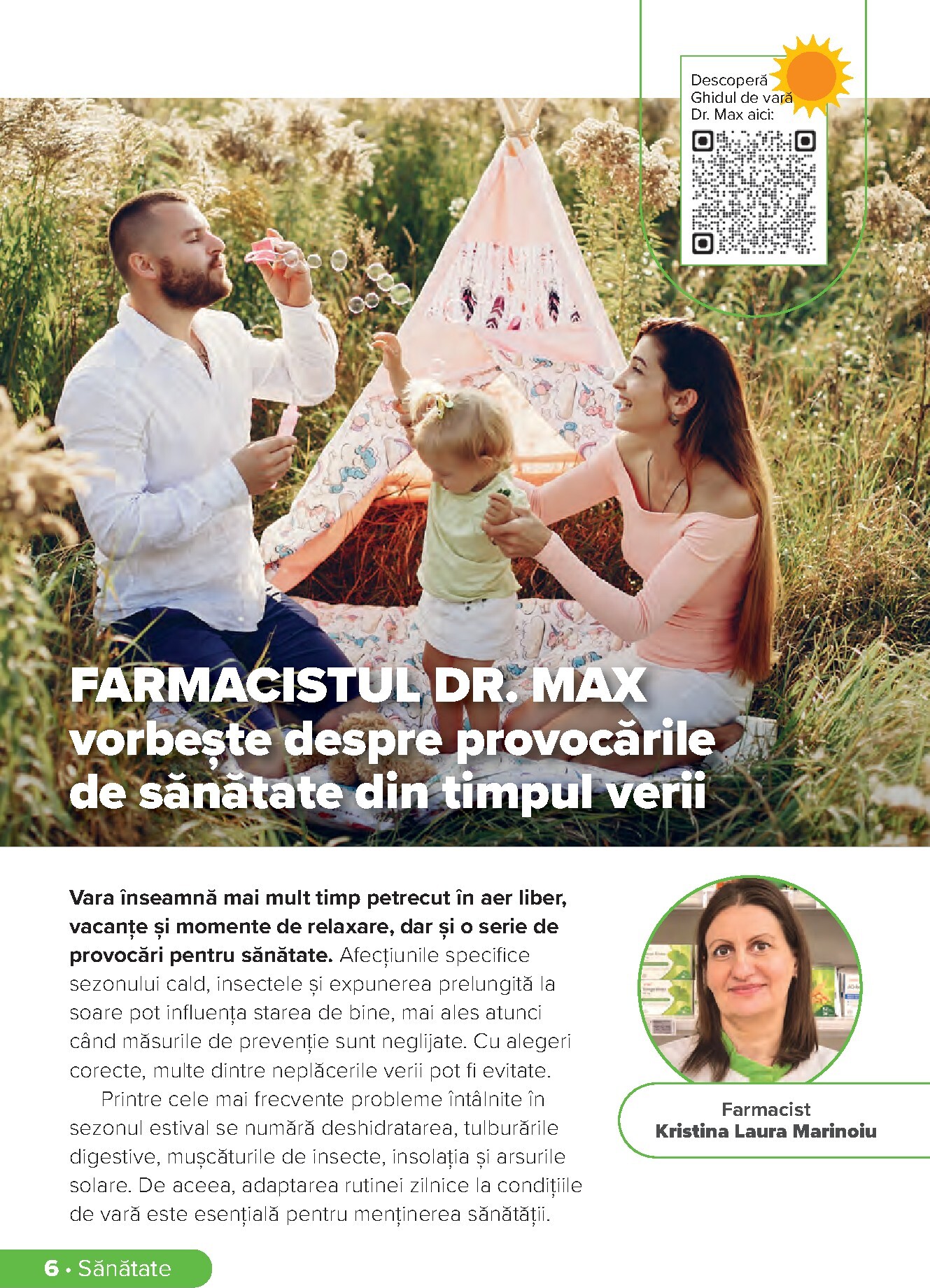dr-max - Brosura Dr. Max - Revista Sanatate valabilă de la luni 01.06.2026 până la duminică 30.08.2026 - page: 6