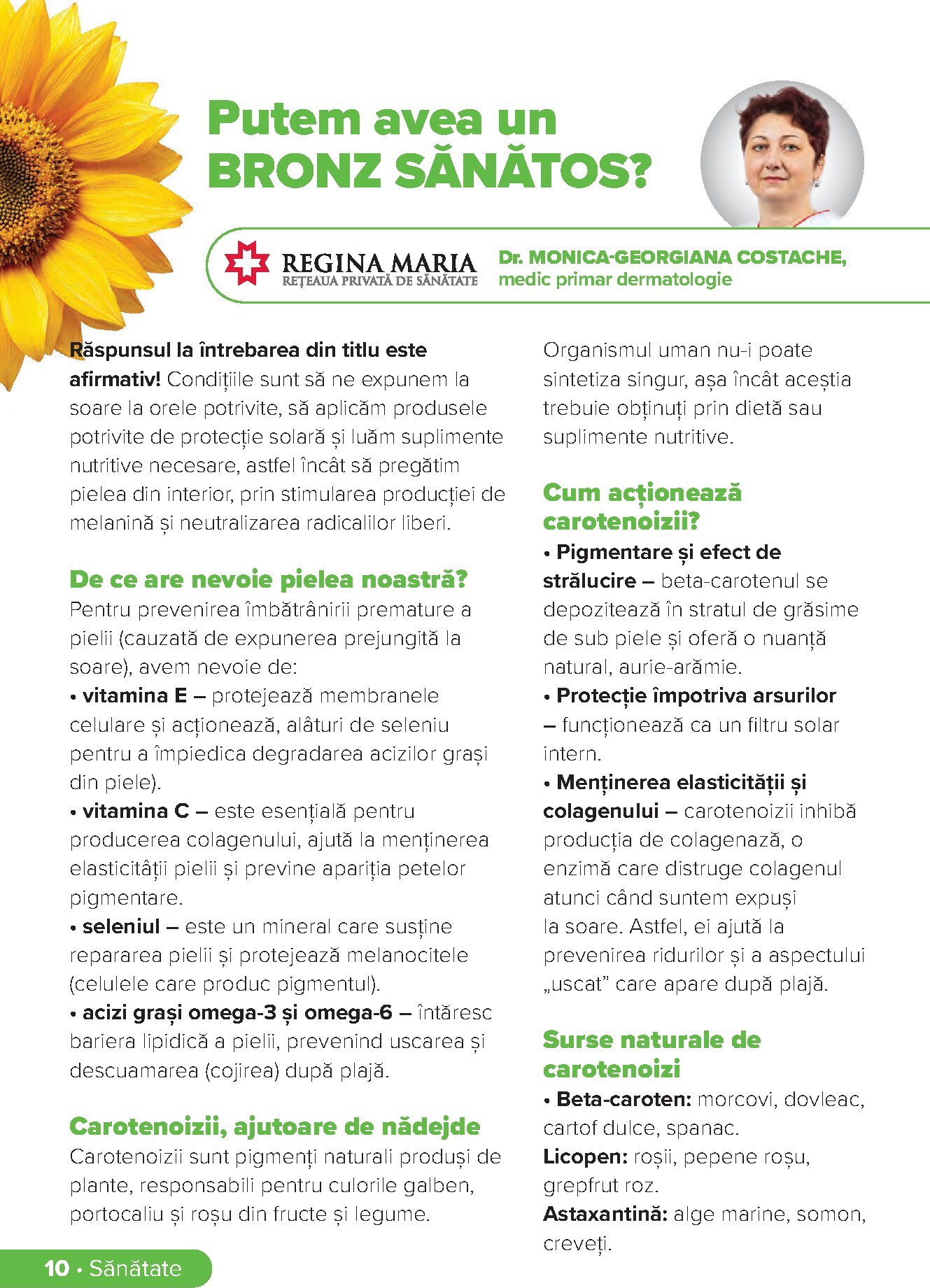 dr-max - Brosura Dr. Max - Revista Sanatate valabilă de la luni 01.06.2026 până la duminică 30.08.2026 - page: 10