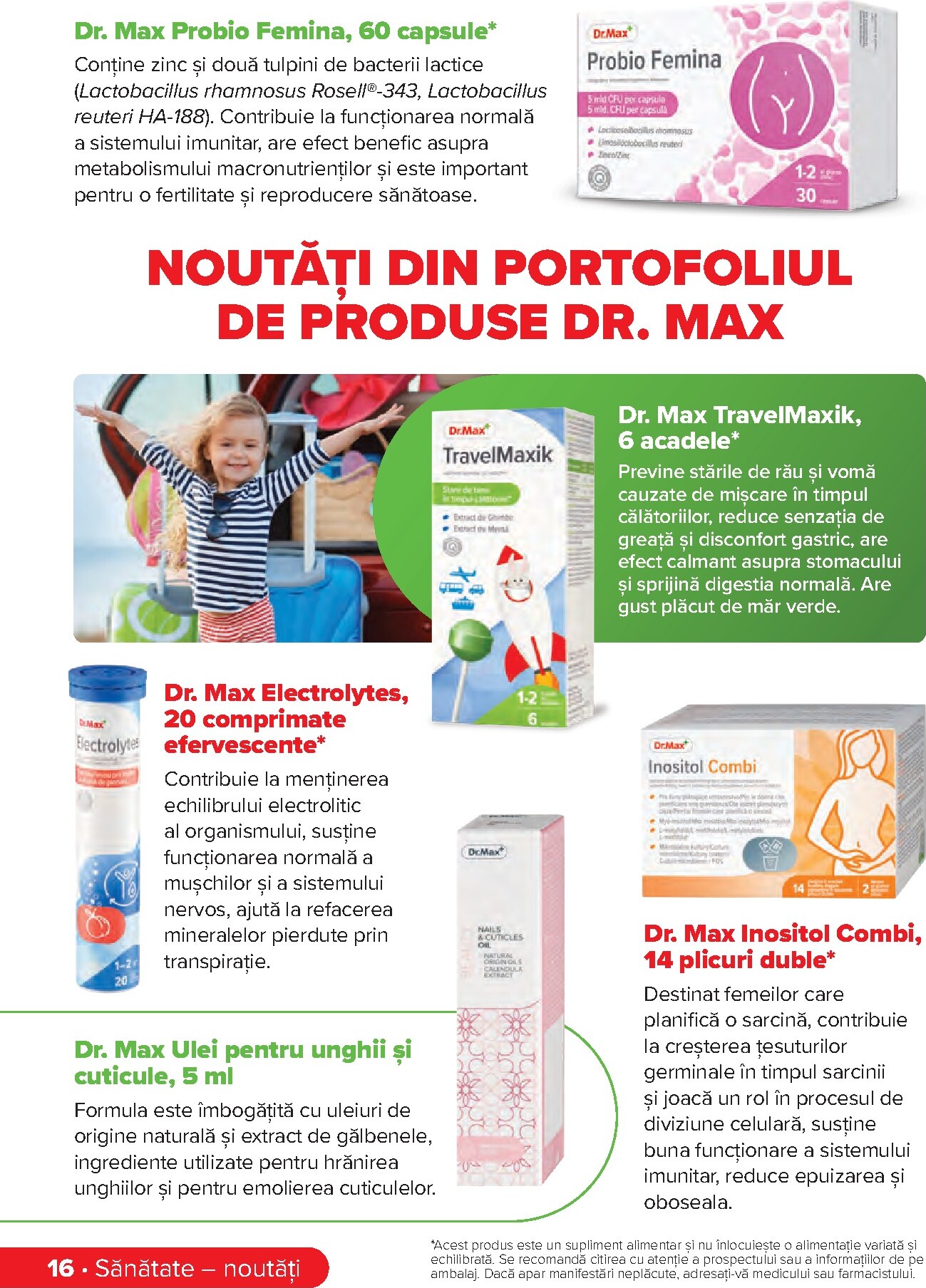 dr-max - Brosura Dr. Max - Revista Sanatate valabilă de la luni 01.06.2026 până la duminică 30.08.2026 - page: 16