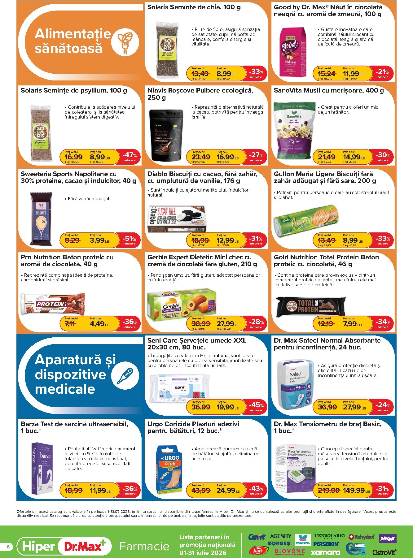 dr-max - Brosura Dr. Max - Hiper Farmacie valabilă de la miercuri 01.07.2026 până la vineri 31.07.2026 - page: 6