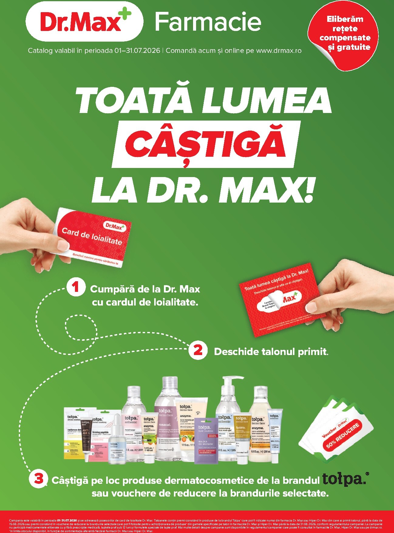dr-max - Brosura Dr. Max - Farmacie valabilă de la miercuri 01.07.2026 până la vineri 31.07.2026 - page: 1