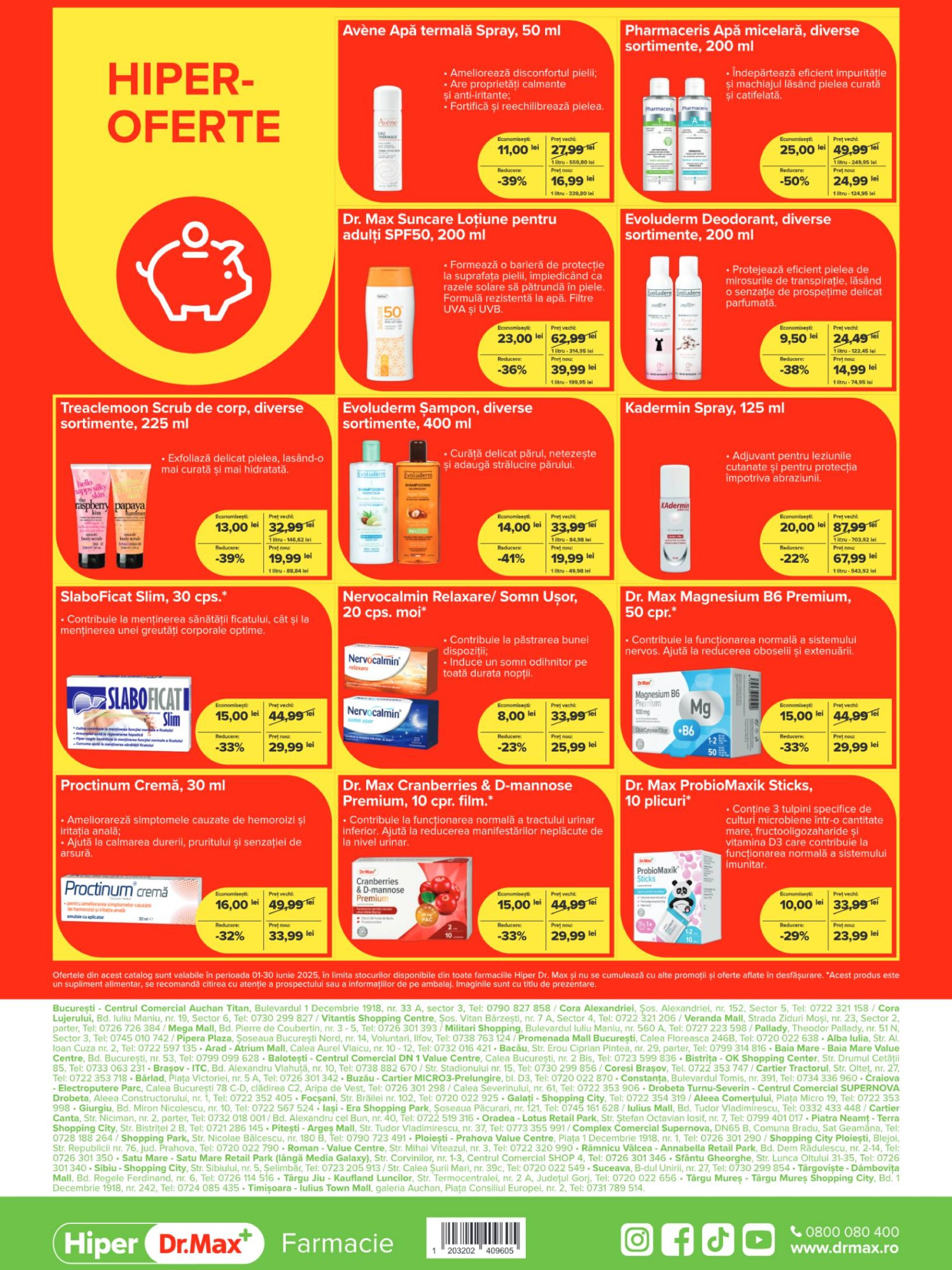 dr-max - Catalog Dr. Max - Hiper Farmacie valabil din 01.06. - 30.06. - page: 8