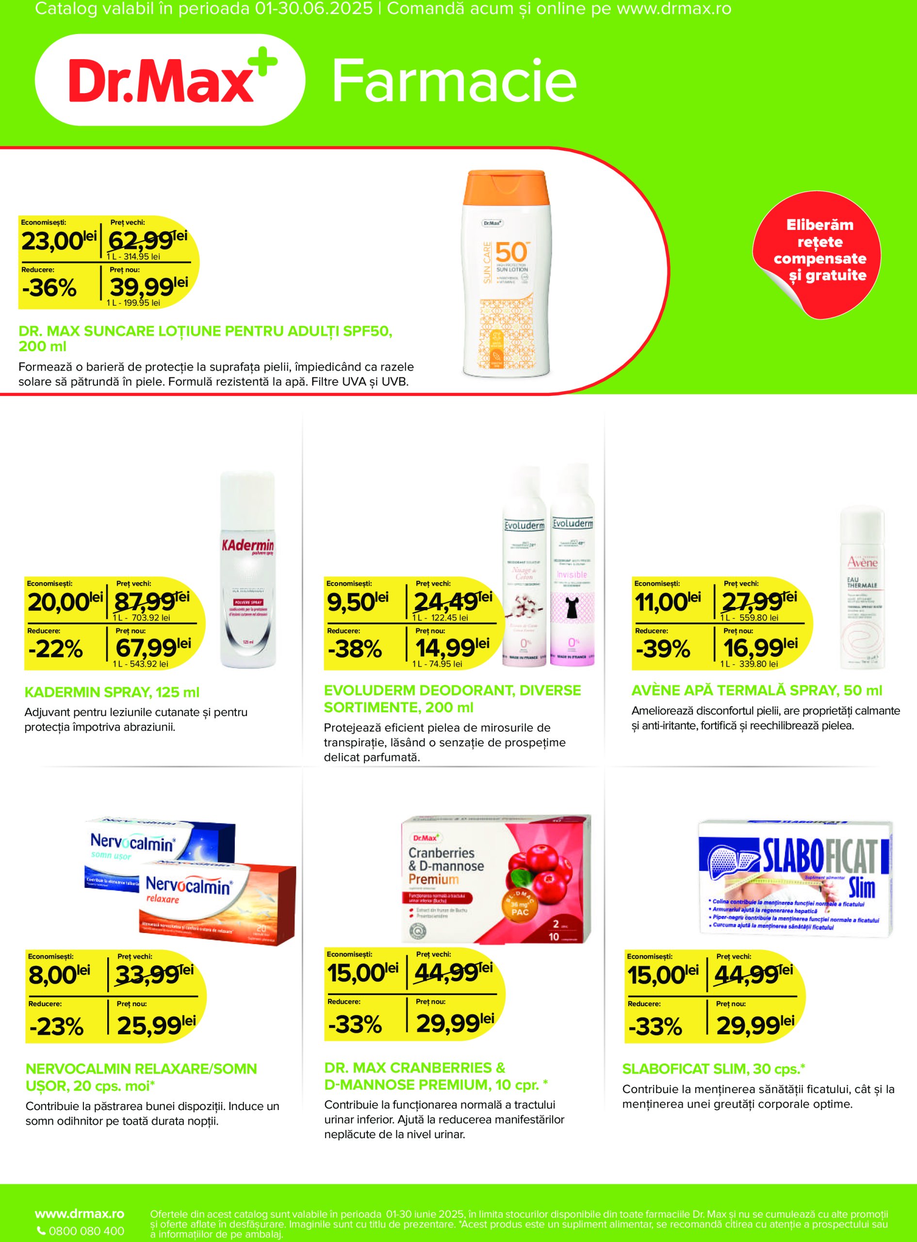dr-max - Catalog Dr. Max - Farmacie valabil din 01.06. - 30.06.