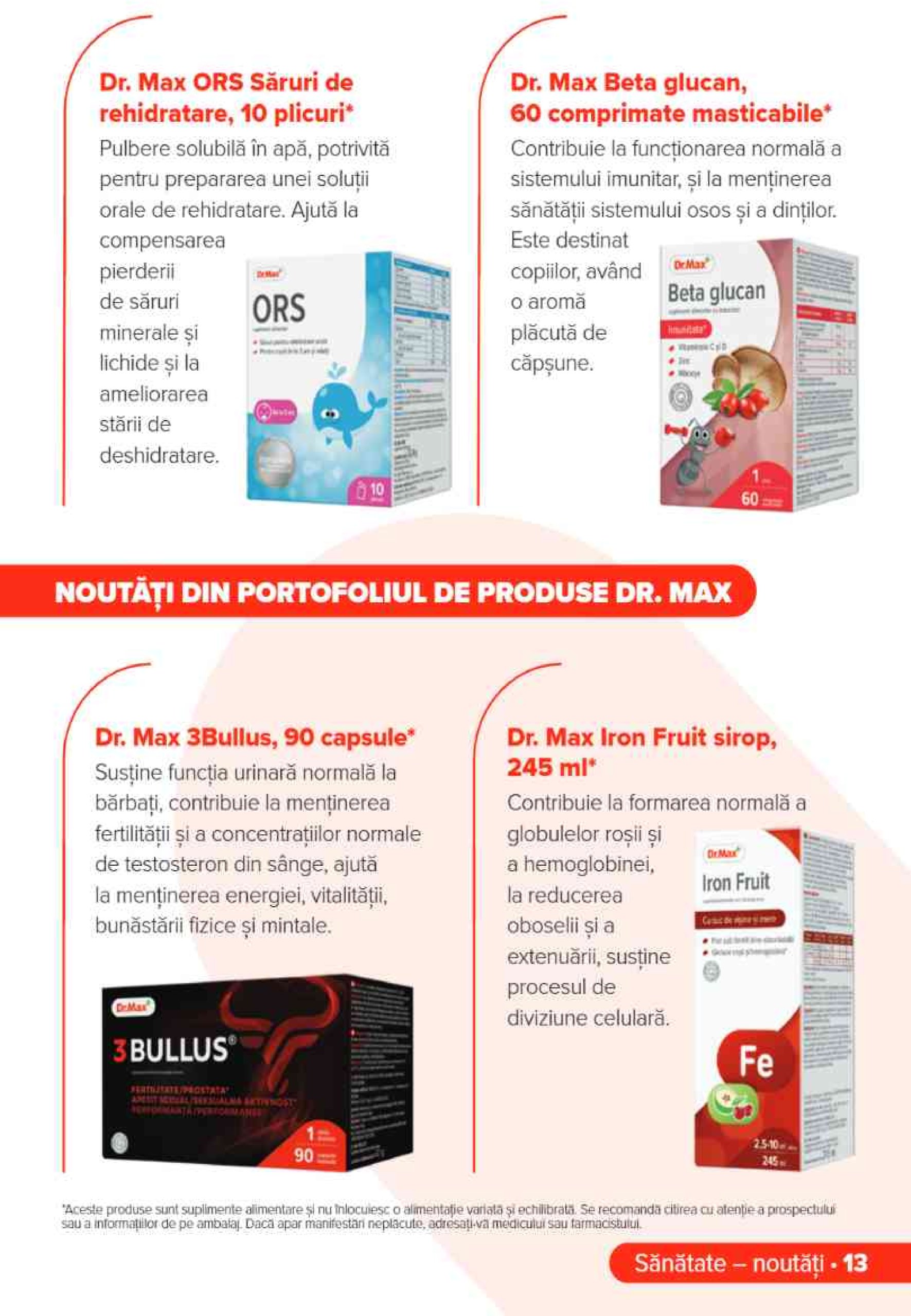 dr-max - Catalog Dr. Max - Revista Sanatate valabil din 01.08. până pe 31.08. - page: 13 dr-max - Catalog Dr. Max - Revista Sanatate valabil din 01.08. până pe 31.08. - page: 13