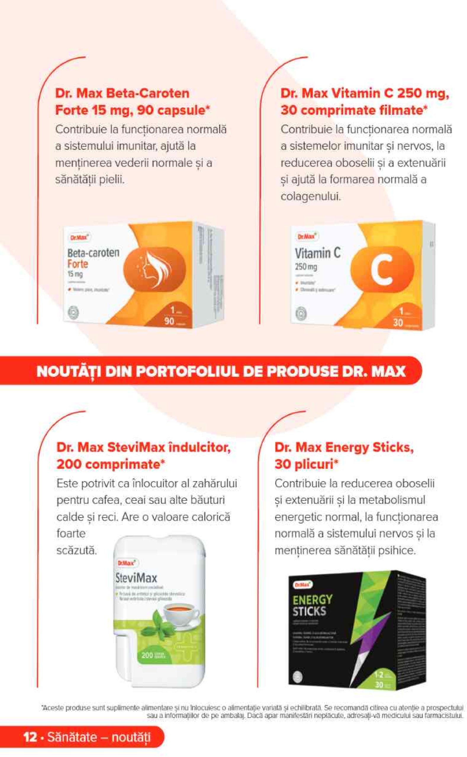dr-max - Catalog Dr. Max - Revista Sanatate valabil din 01.08. până pe 31.08. - page: 12 dr-max - Catalog Dr. Max - Revista Sanatate valabil din 01.08. până pe 31.08. - page: 12