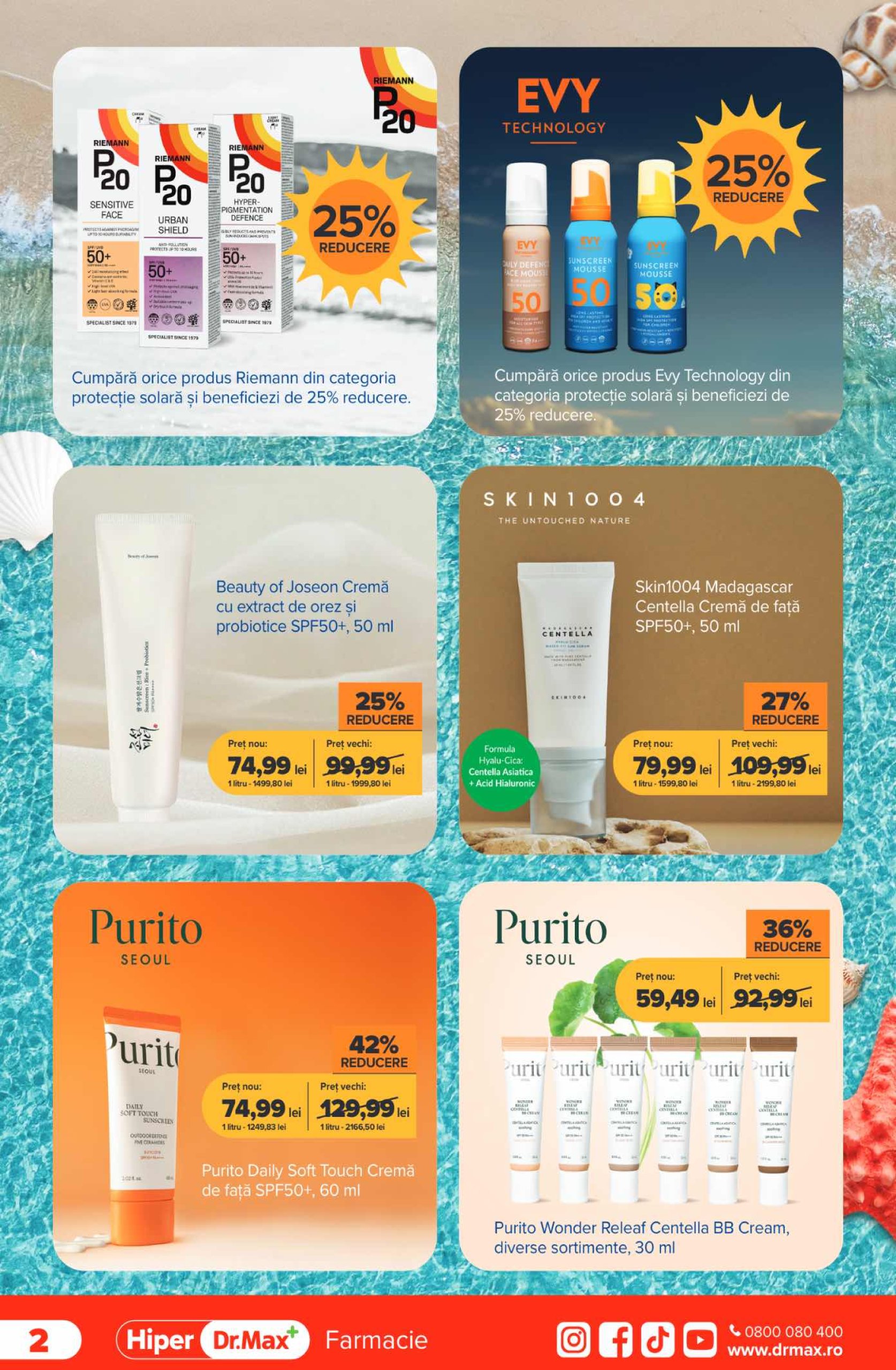 dr-max - Catalog Dr.Max Hiper Farmacie - Catalog Solare valabil din 01.06. până pe 30.06. - page: 2
