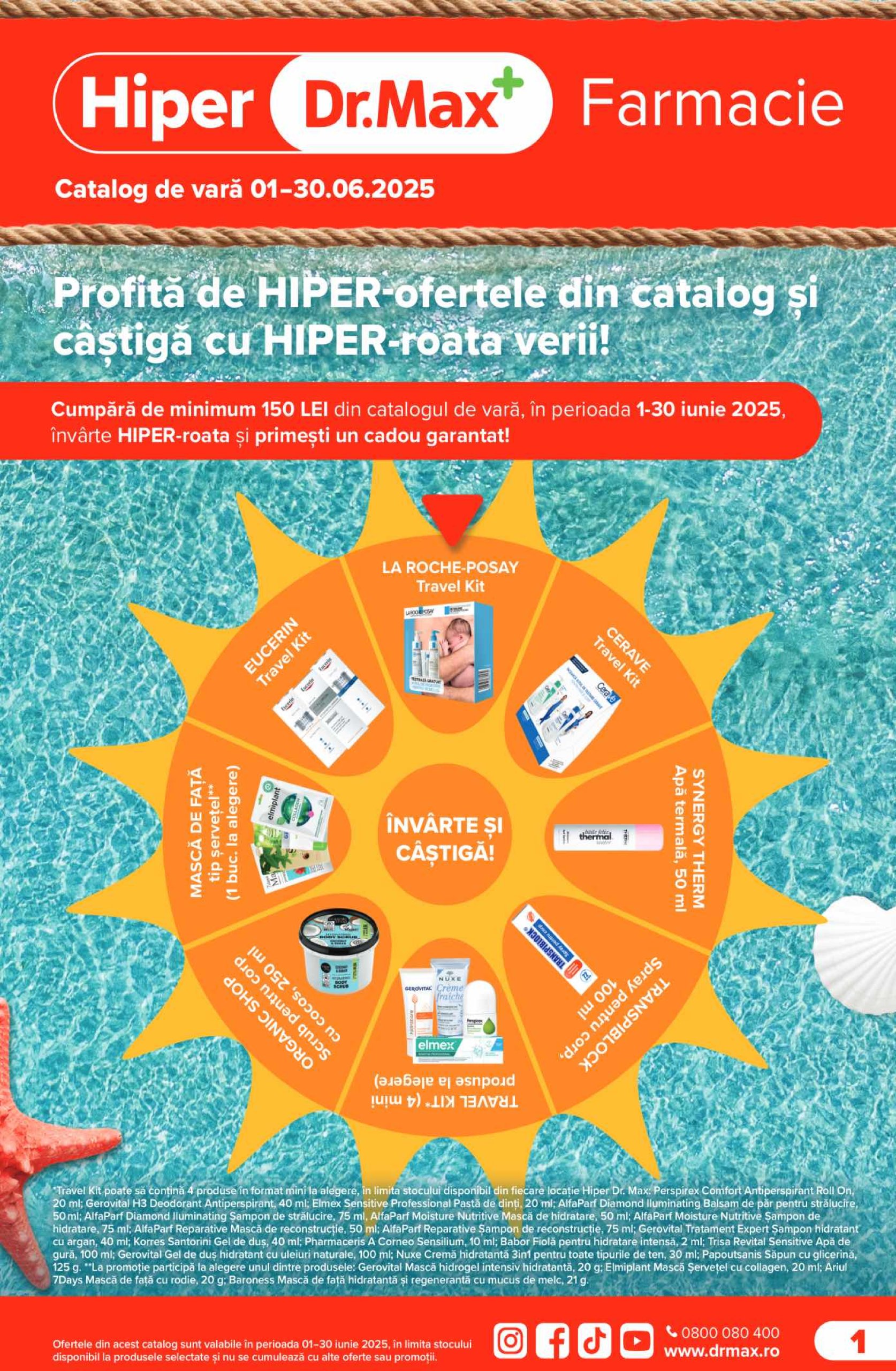 dr-max - Catalog Dr.Max Hiper Farmacie - Catalog Solare valabil din 01.06. până pe 30.06. - page: 1