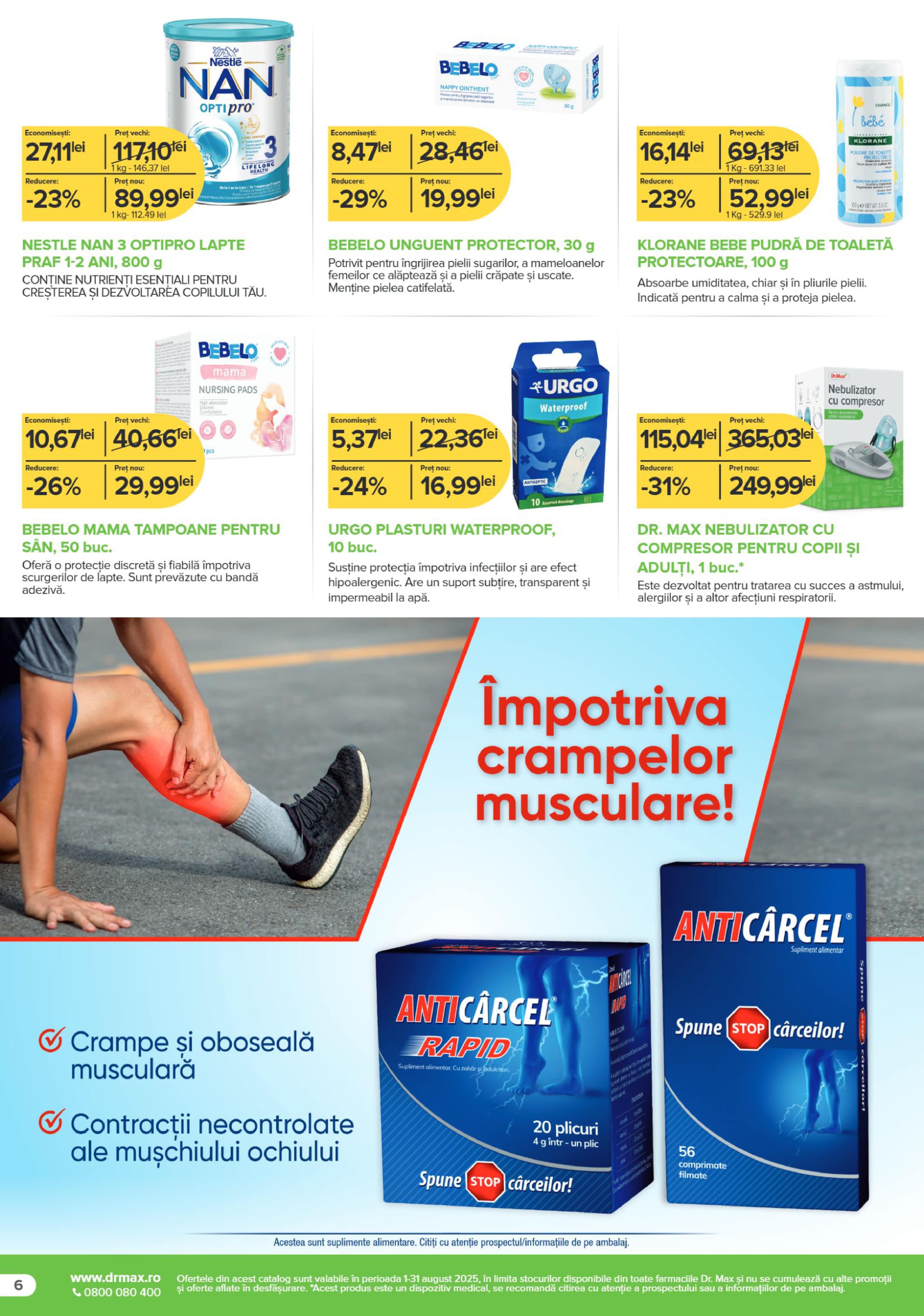 dr-max - Catalog Dr. Max - Farmacie valabil din 01.08. până pe 31.08. - page: 6